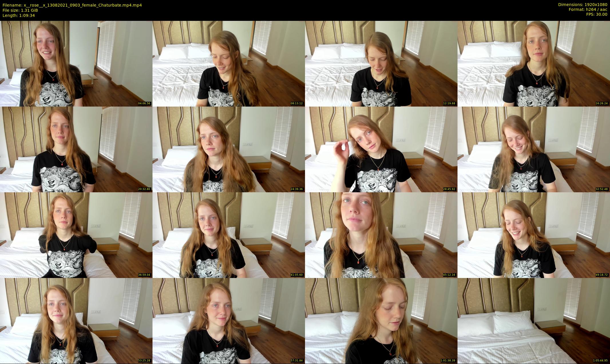 x__rose__x — 70 minute Chaturbate female cam show recording, 1080p, Aug 13, 2021
