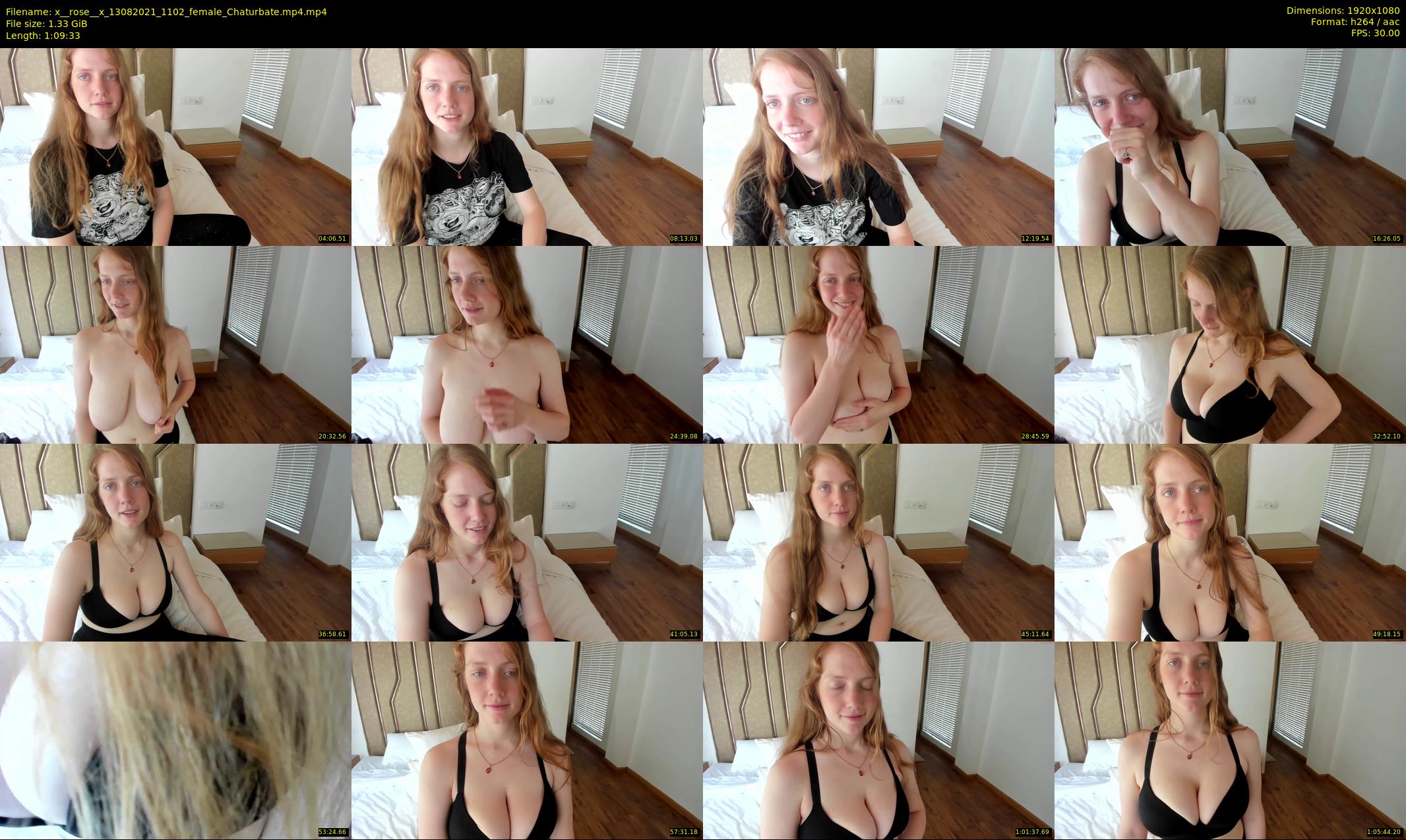 x__rose__x — 70 minute Chaturbate female cam show recording, 1080p, Aug 13, 2021