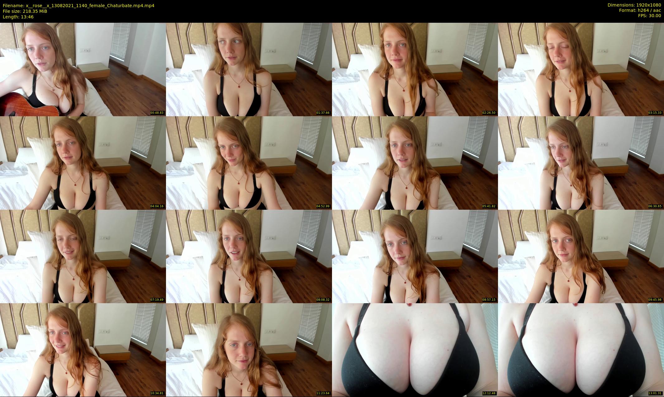 x__rose__x — 14 minute Chaturbate female cam show recording, 1080p, Aug 13, 2021