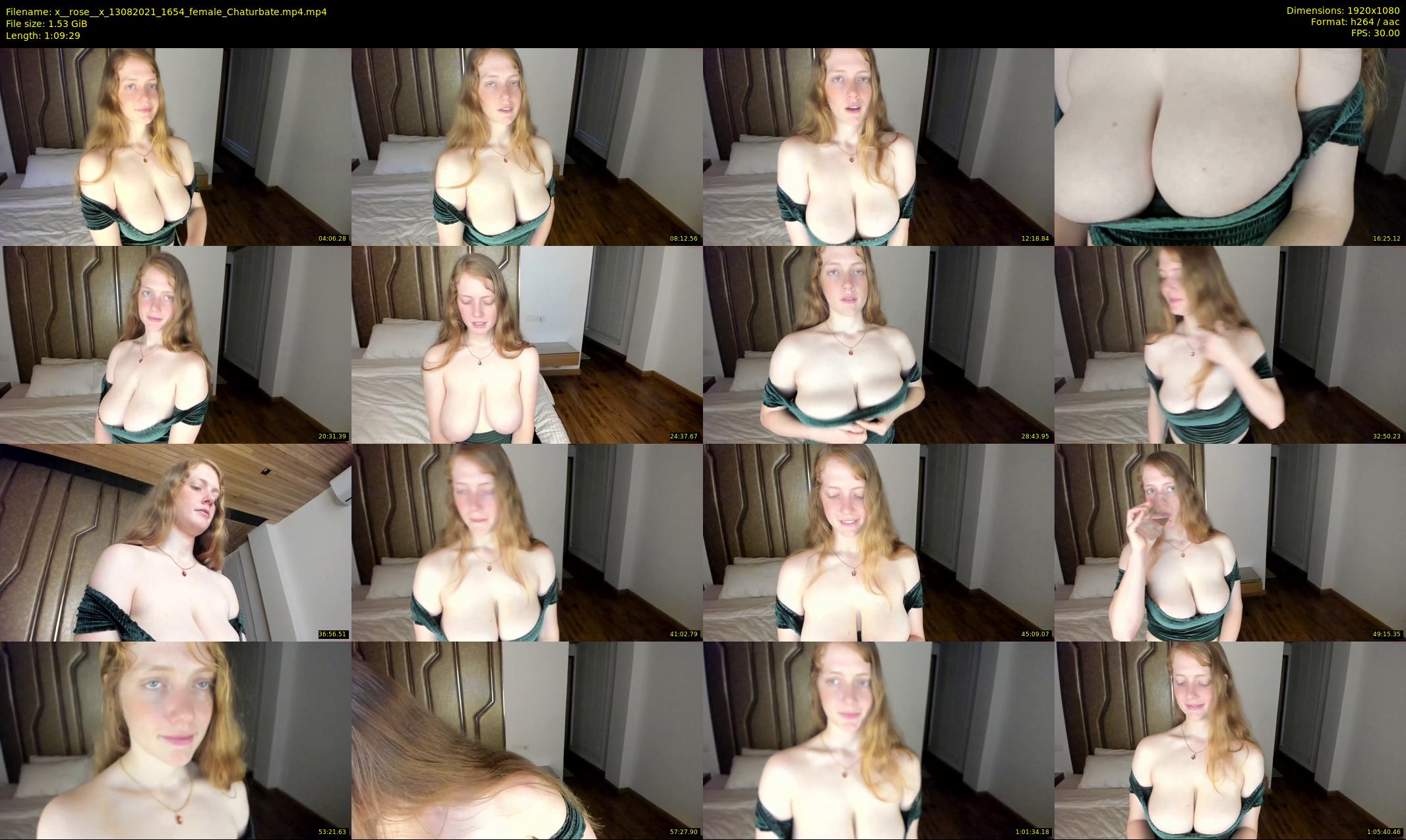x__rose__x — 70 minute Chaturbate female cam show recording, 1080p, Aug 13, 2021