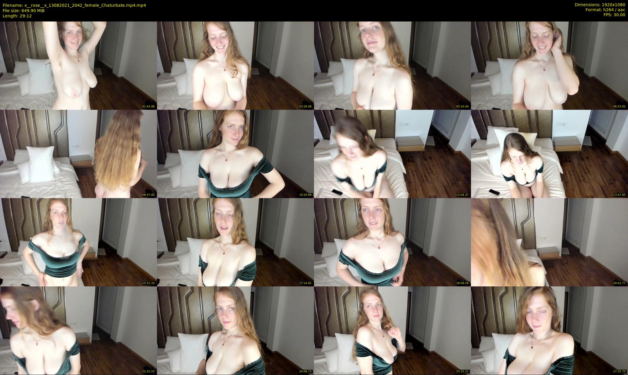 x__rose__x — 30 minute Chaturbate female cam show recording, 1080p, Aug 13, 2021