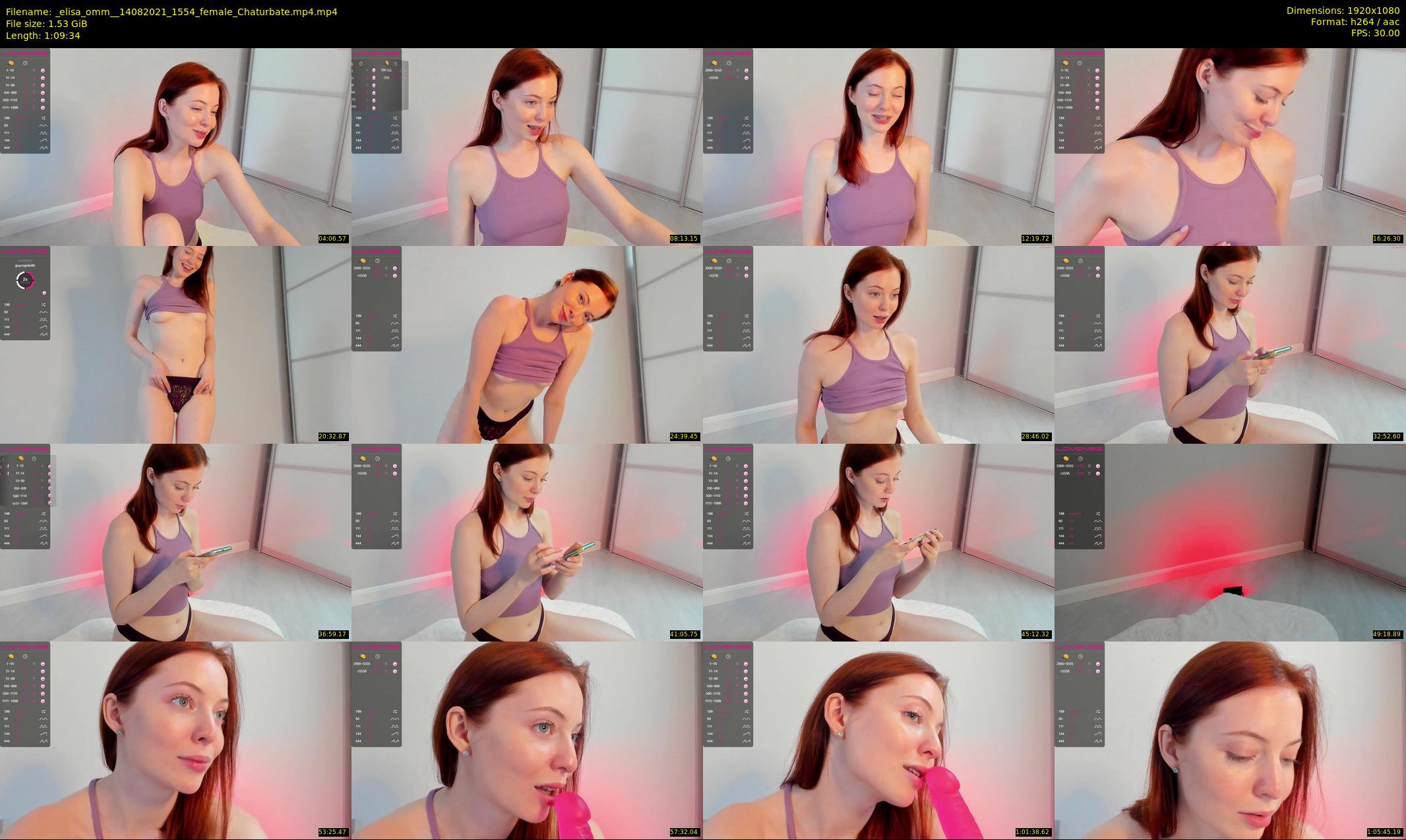 _elisa_omm_ — 70 minute Chaturbate female cam show recording, 1080p, Aug 14, 2021