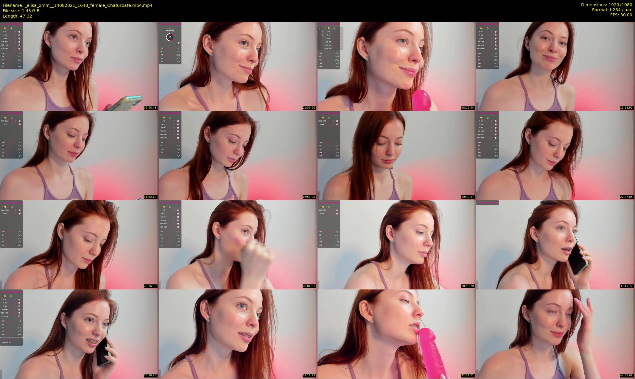 _elisa_omm_ — 48 minute Chaturbate female cam show recording, 1080p, Aug 14, 2021