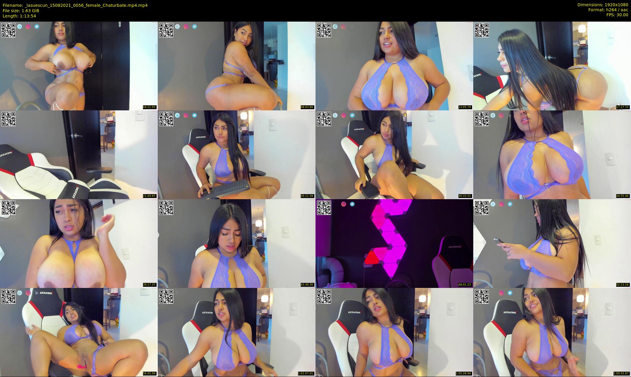 _lasuescun — 74 minute Chaturbate female cam show recording, 1080p, Aug 15, 2021