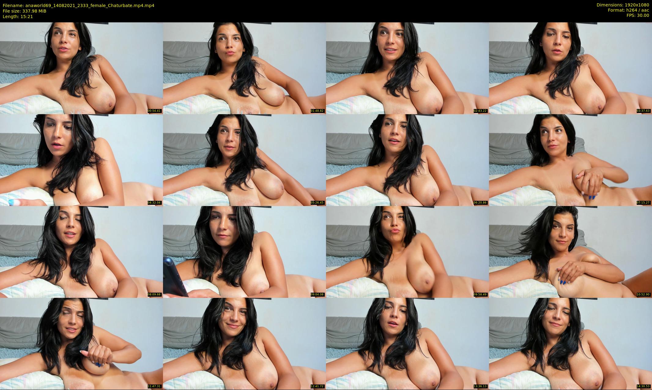 anaworld69 — 16 minute Chaturbate female cam show recording, 1080p, Aug 14, 2021