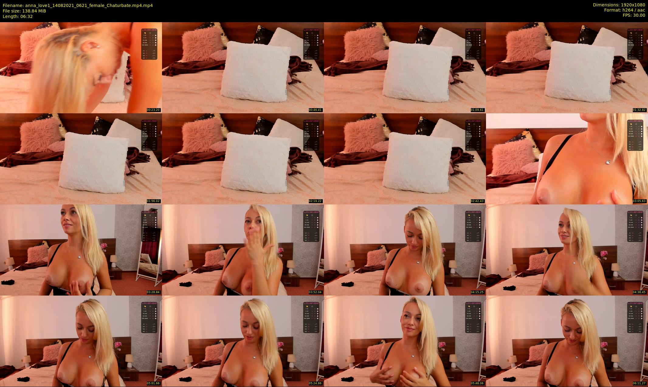 anna_love1 — 7 minute Chaturbate female cam show recording, 1080p, Aug 14, 2021