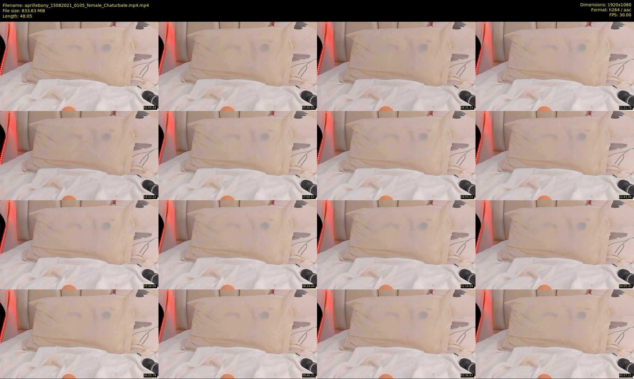 aprillebony — 49 minute Chaturbate female cam show recording, 1080p, Aug 15, 2021
