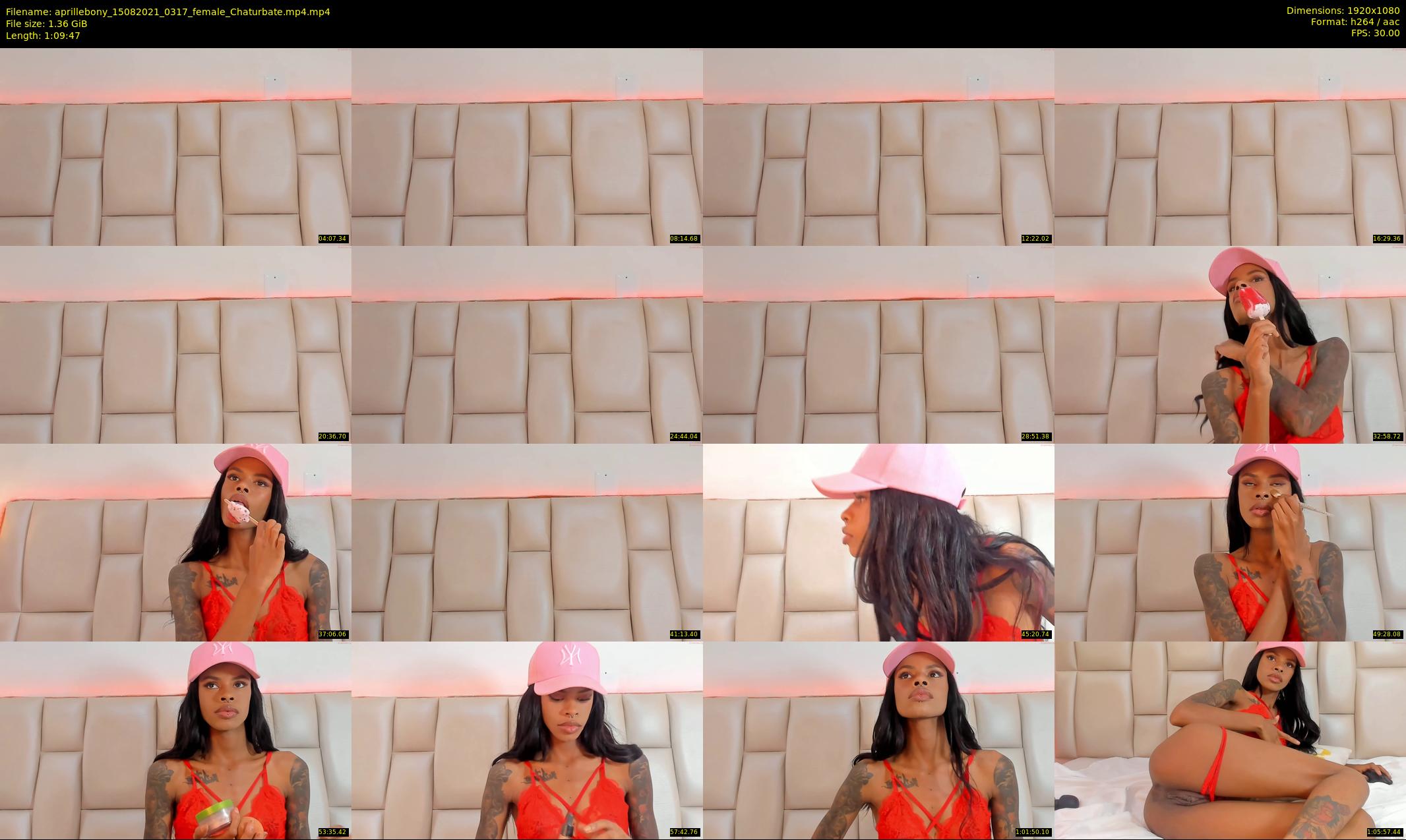 aprillebony — 70 minute Chaturbate female cam show recording, 1080p, Aug 15, 2021