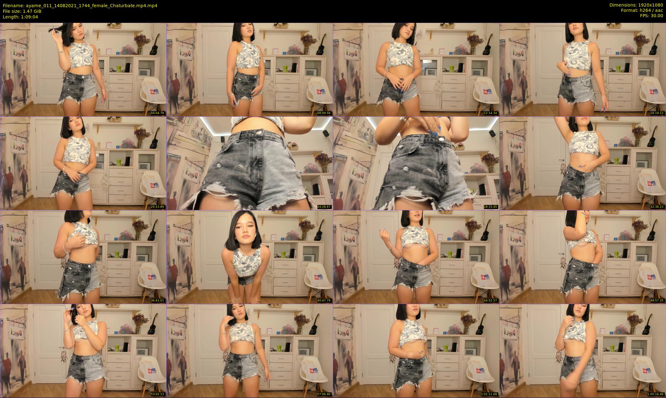 ayame_011 — 70 minute Chaturbate female cam show recording, 1080p, Aug 14, 2021
