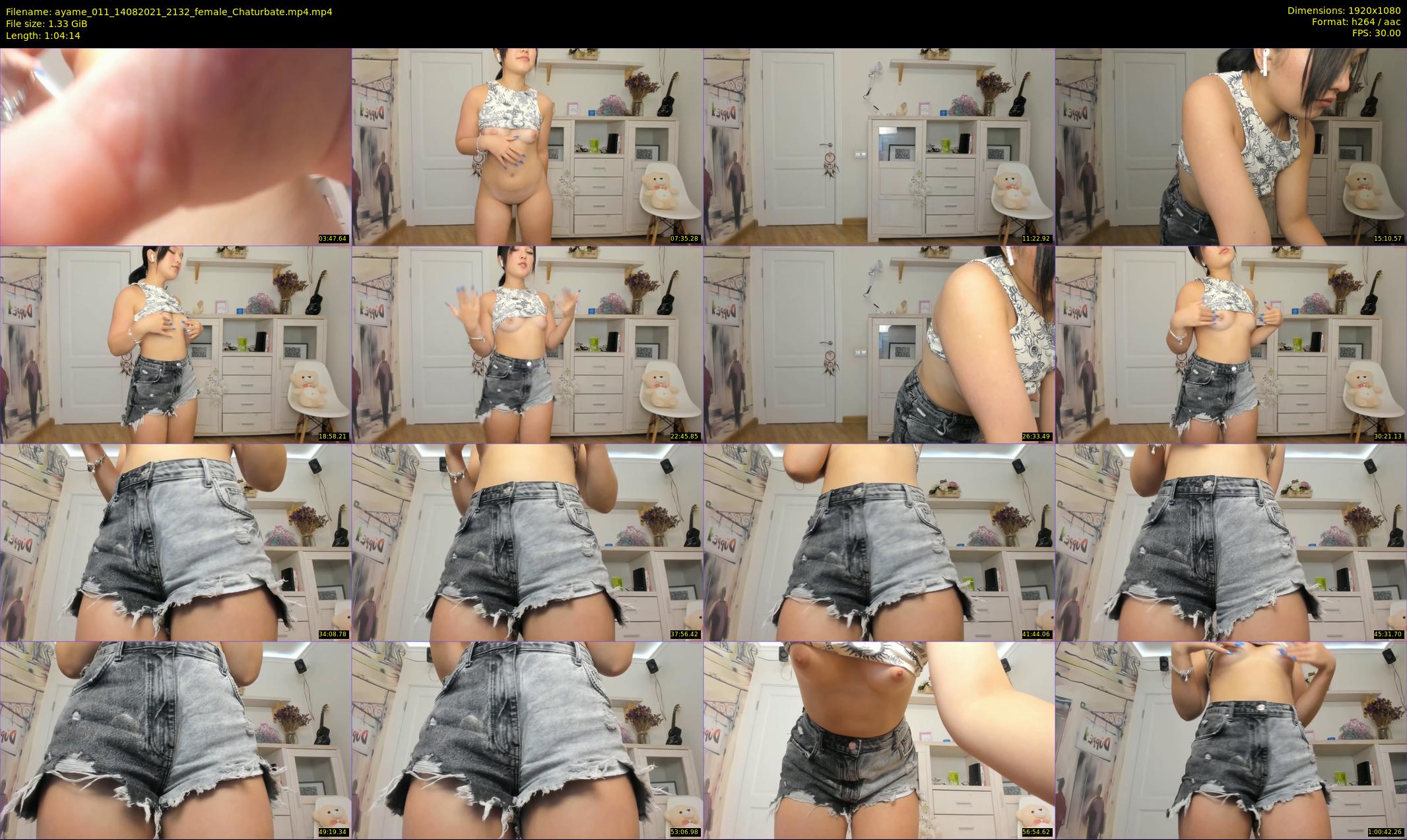 ayame_011 — 65 minute Chaturbate female cam show recording, 1080p, Aug 14, 2021