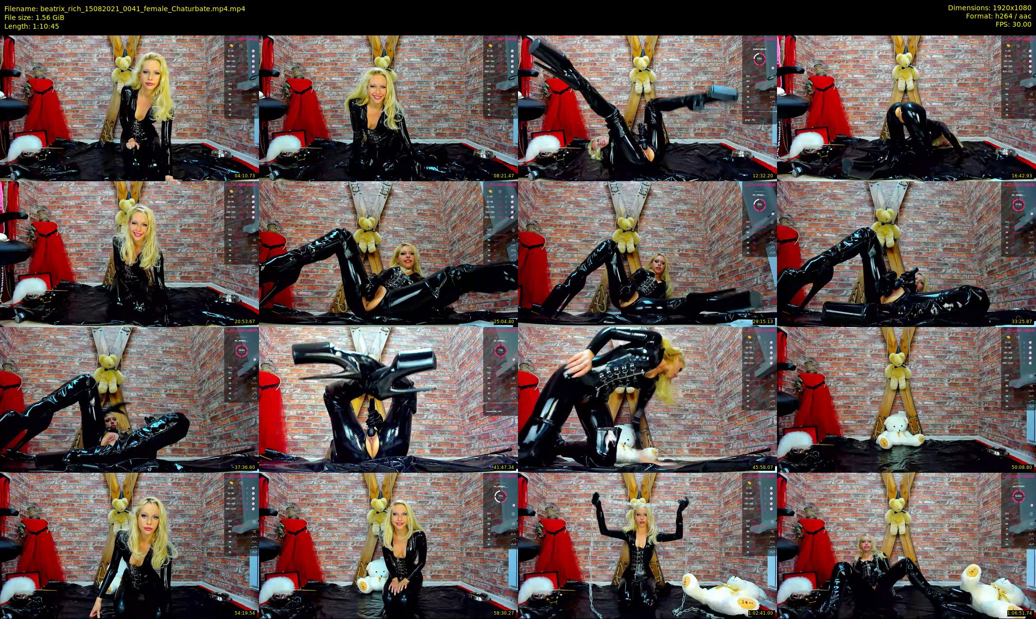 beatrix_rich — 71 minute Chaturbate female cam show recording, 1080p, Aug 15, 2021