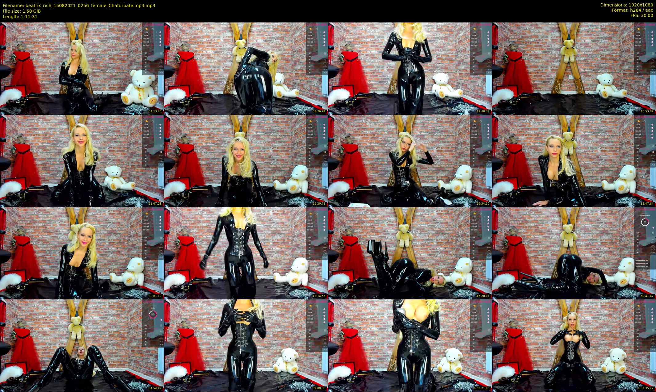 beatrix_rich — 72 minute Chaturbate female cam show recording, 1080p, Aug 15, 2021