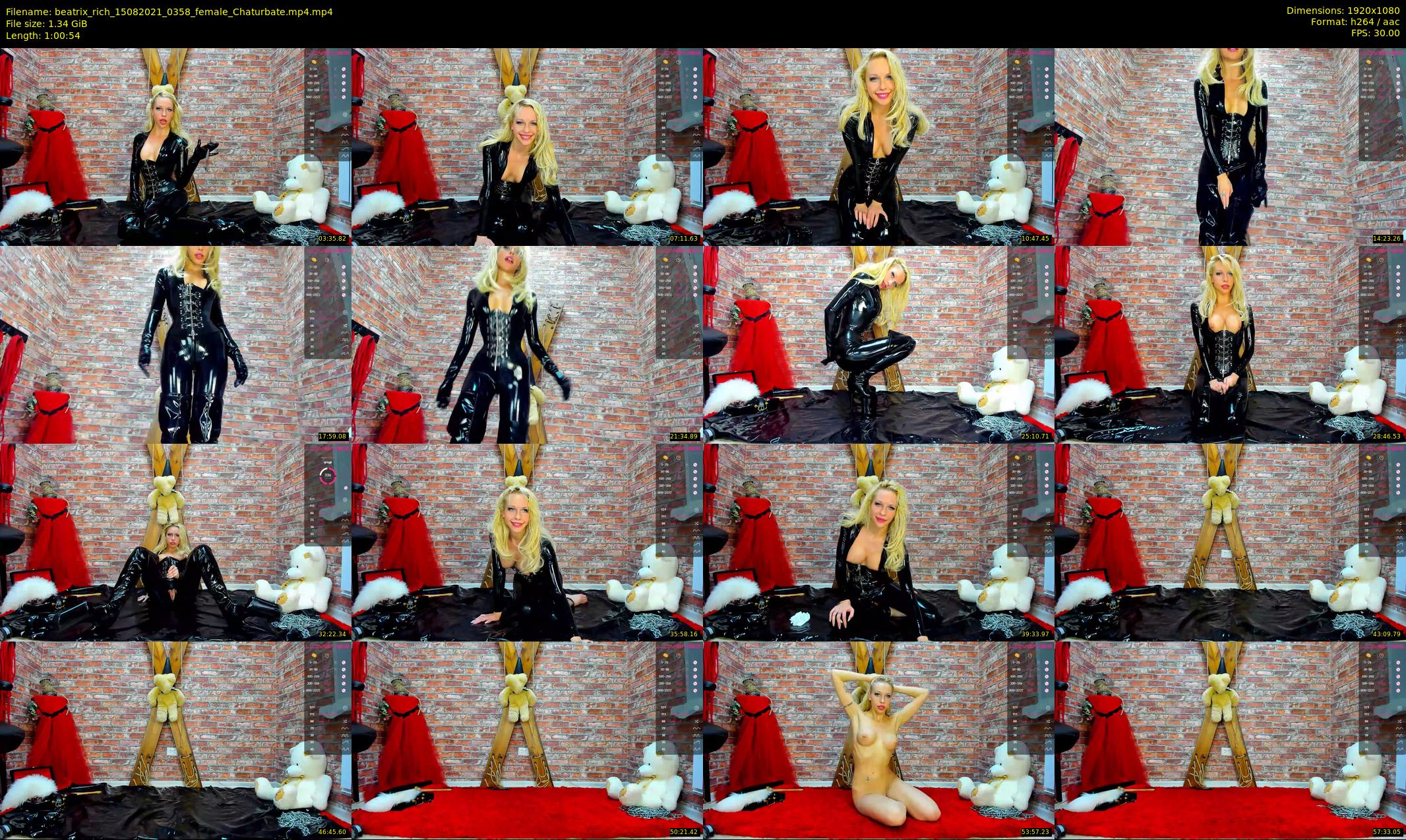 beatrix_rich — 61 minute Chaturbate female cam show recording, 1080p, Aug 15, 2021