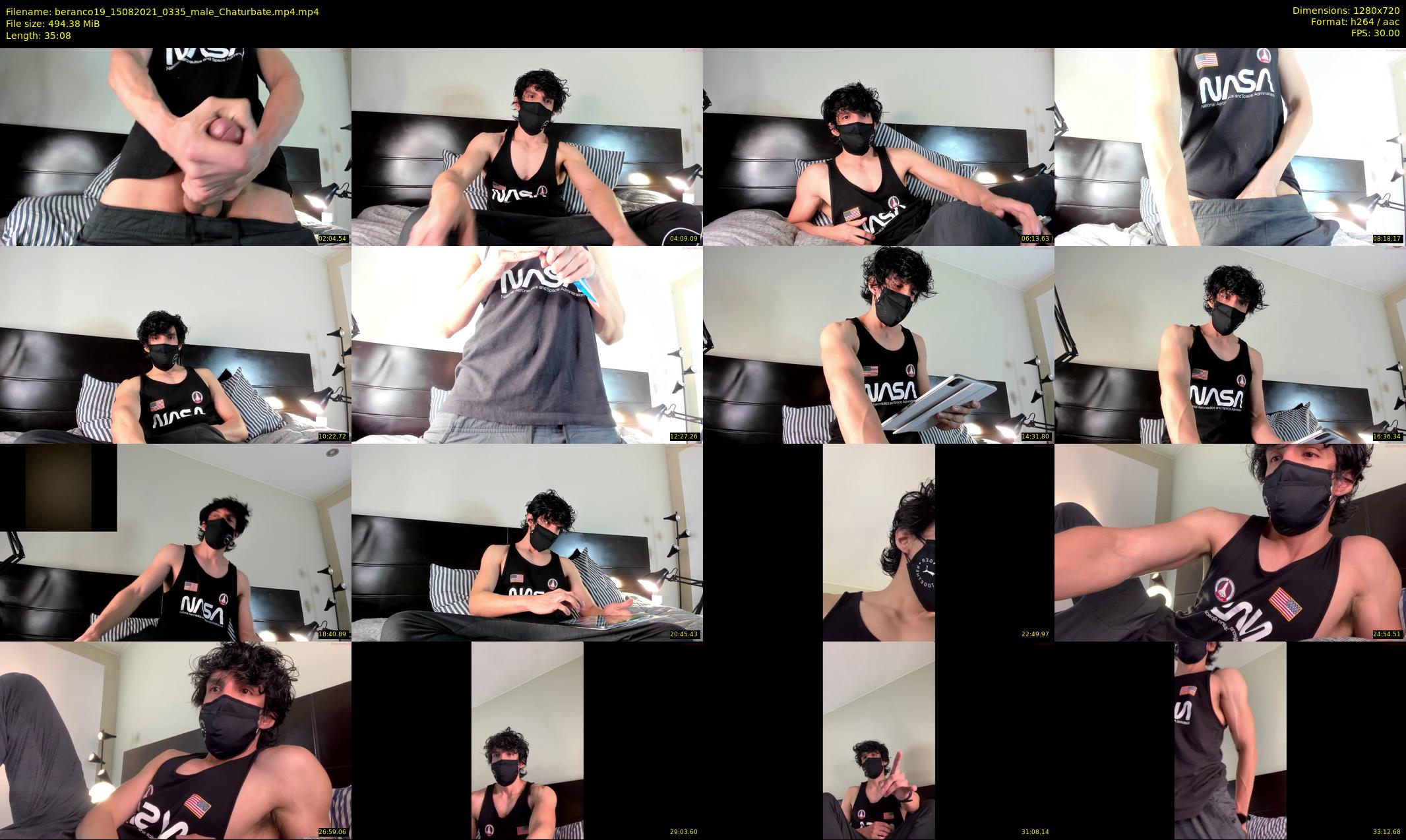 beranco19 — 36 minute Chaturbate male cam show recording, 720p, Aug 15, 2021