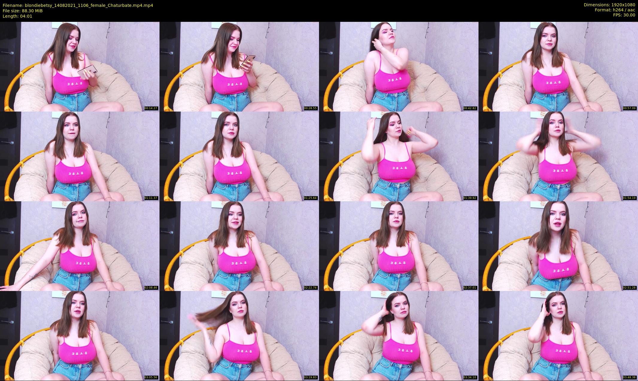 blondiebetsy — 5 minute Chaturbate female cam show recording, 1080p, Aug 14, 2021