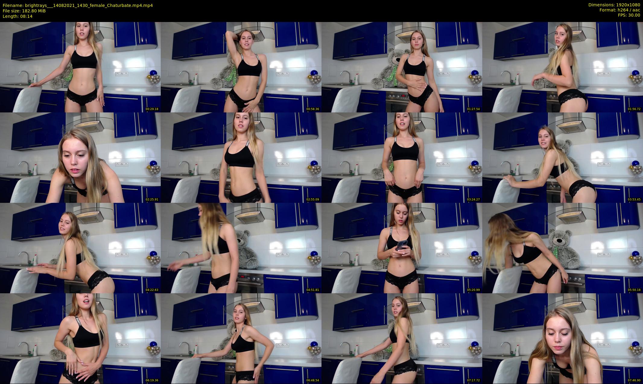 brightrays__ — 9 minute Chaturbate female cam show recording, 1080p, Aug 14, 2021