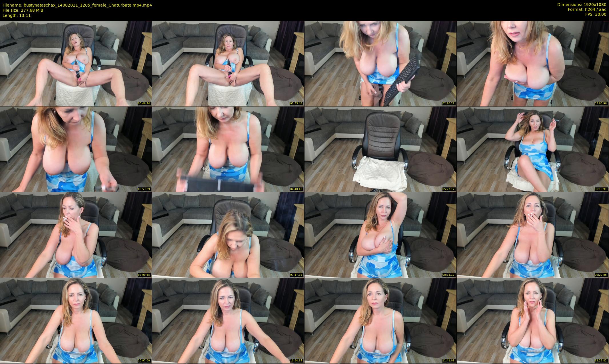 bustynataschax — 14 minute Chaturbate female cam show recording, 1080p, Aug 14, 2021
