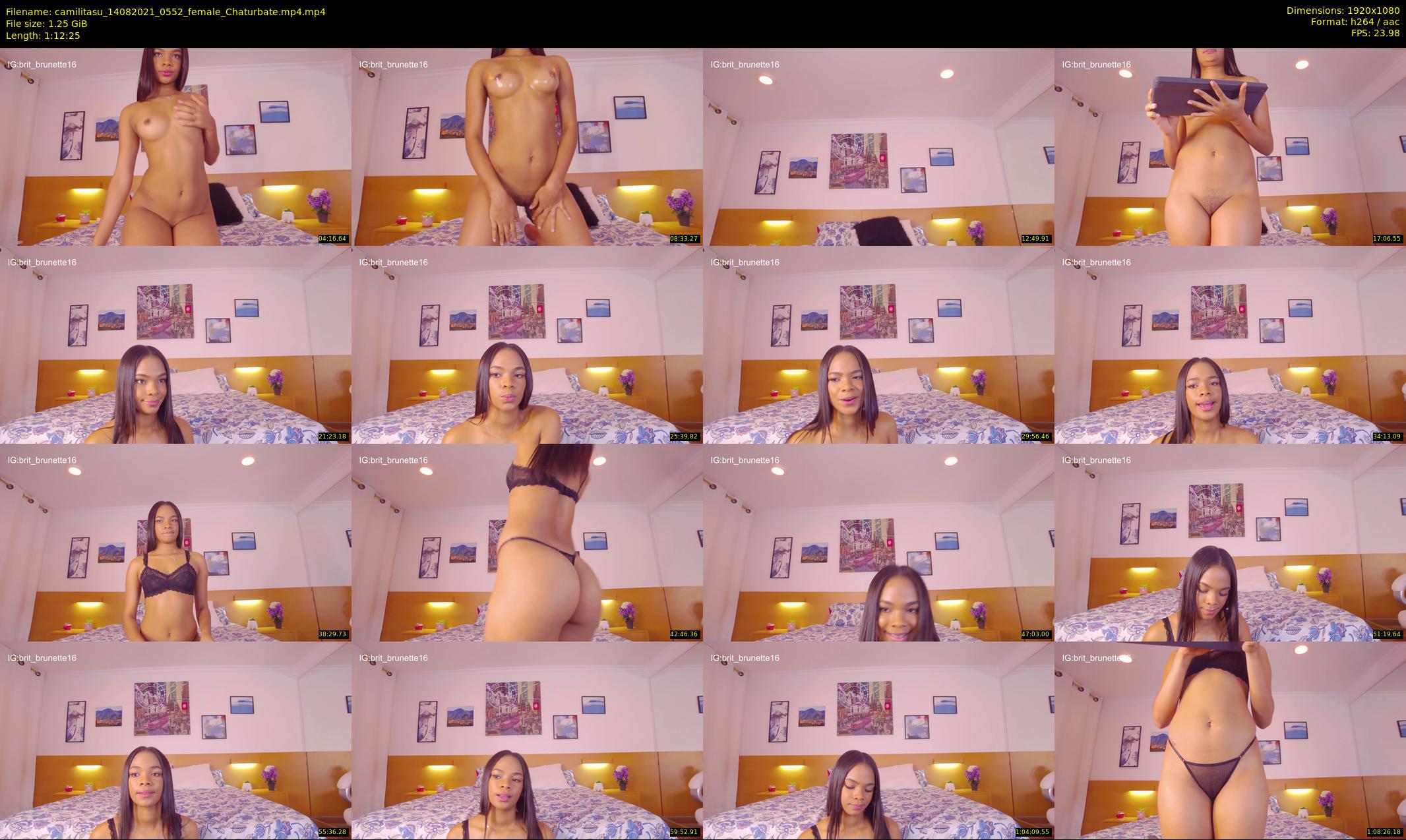 camilitasu — 73 minute Chaturbate female cam show recording, 1080p, Aug 14, 2021