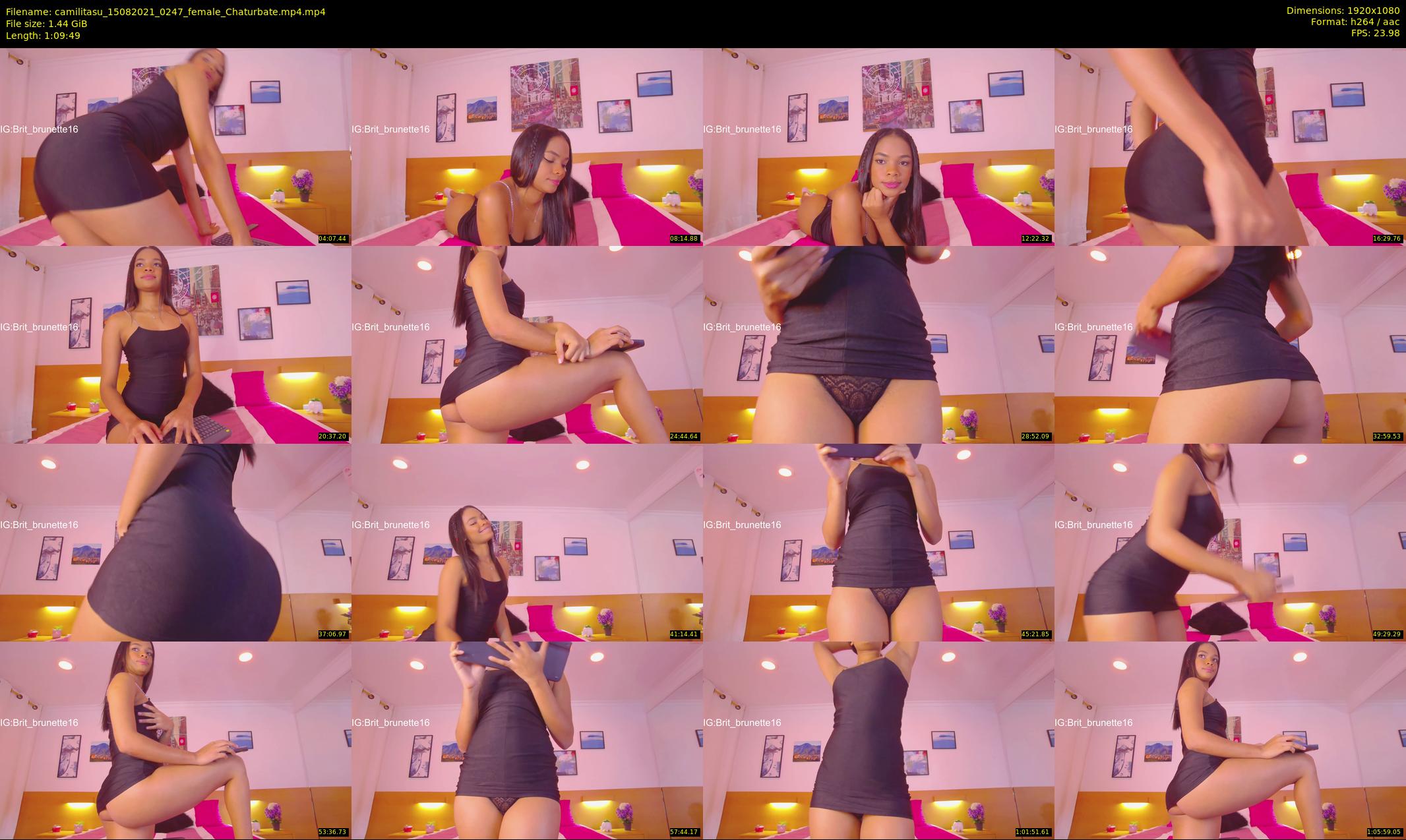 camilitasu — 70 minute Chaturbate female cam show recording, 1080p, Aug 15, 2021