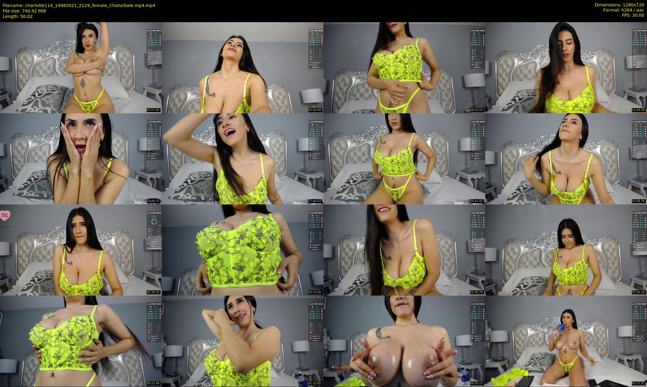 charlotte114 — 51 minute Chaturbate female cam show recording, 720p, Aug 14, 2021