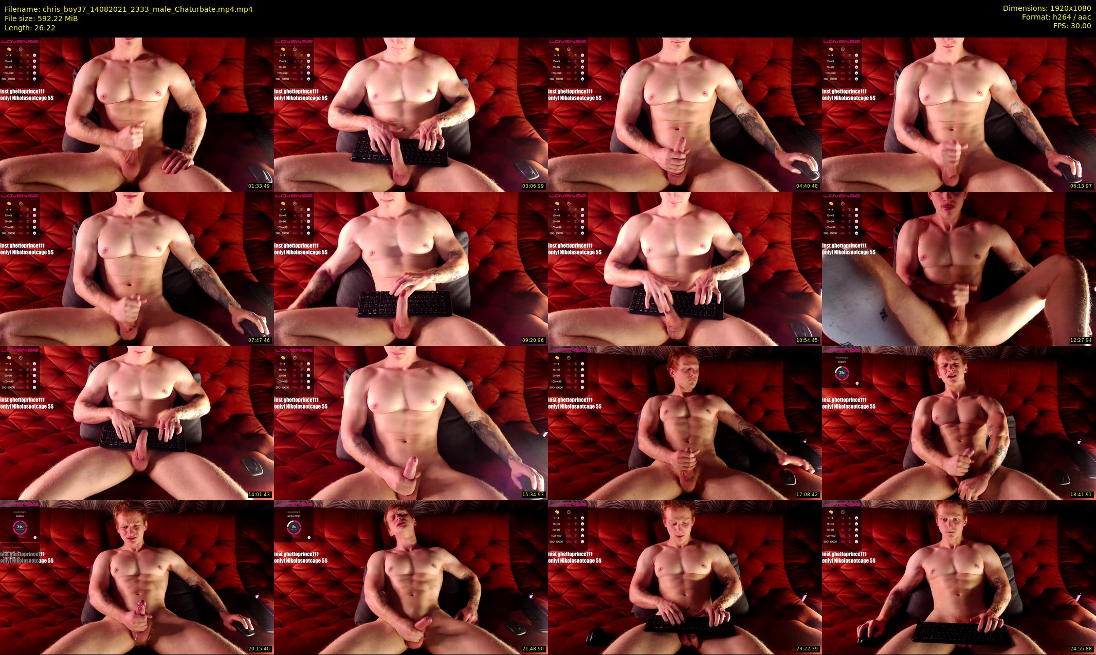 chris_boy37 — 27 minute Chaturbate male cam show recording, 1080p, Aug 14, 2021