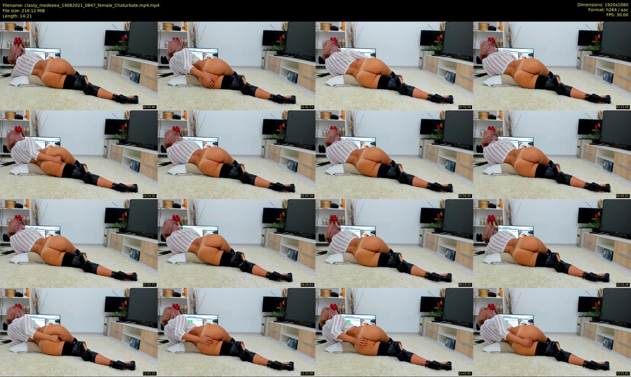classy_medeeea — 15 minute Chaturbate female cam show recording, 1080p, Aug 14, 2021