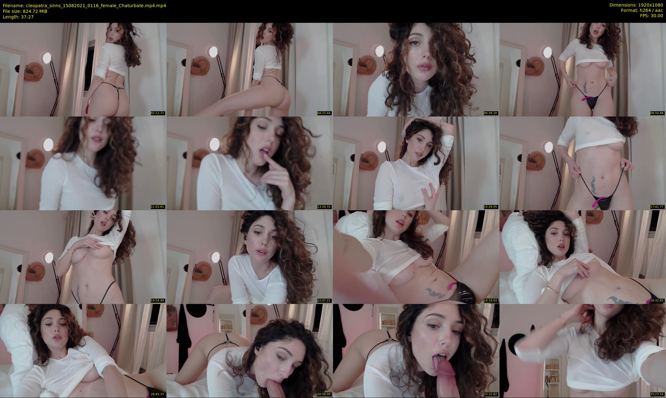 cleopatra_sinns — 38 minute Chaturbate female cam show recording, 1080p, Aug 15, 2021