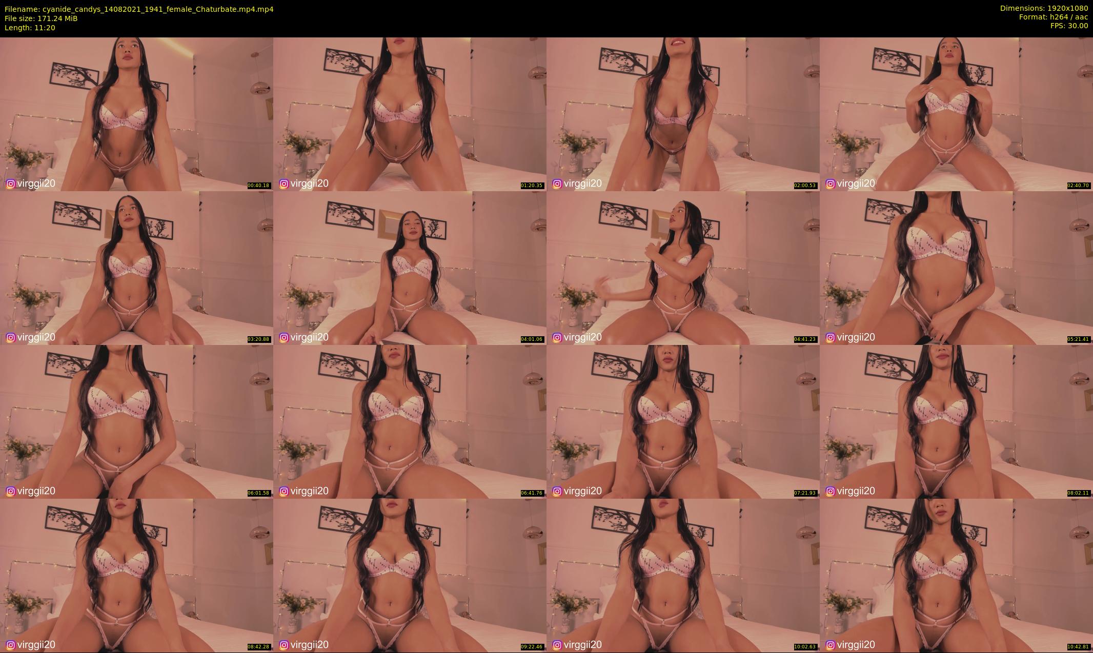 cyanide_candys — 12 minute Chaturbate female cam show recording, 1080p, Aug 14, 2021