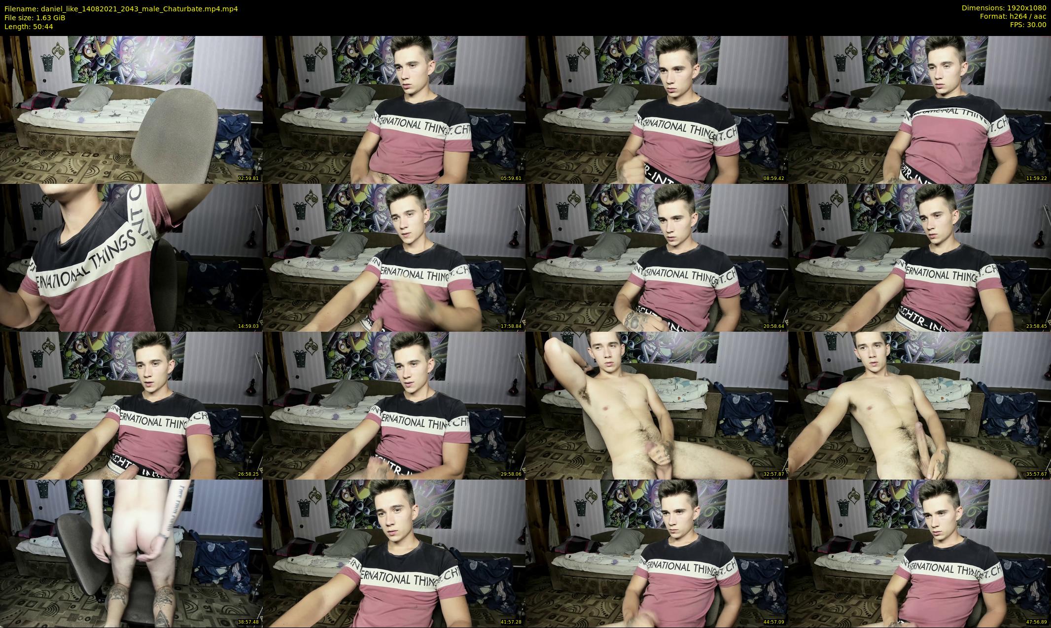 daniel_like — 51 minute Chaturbate male cam show recording, 1080p, Aug 14, 2021