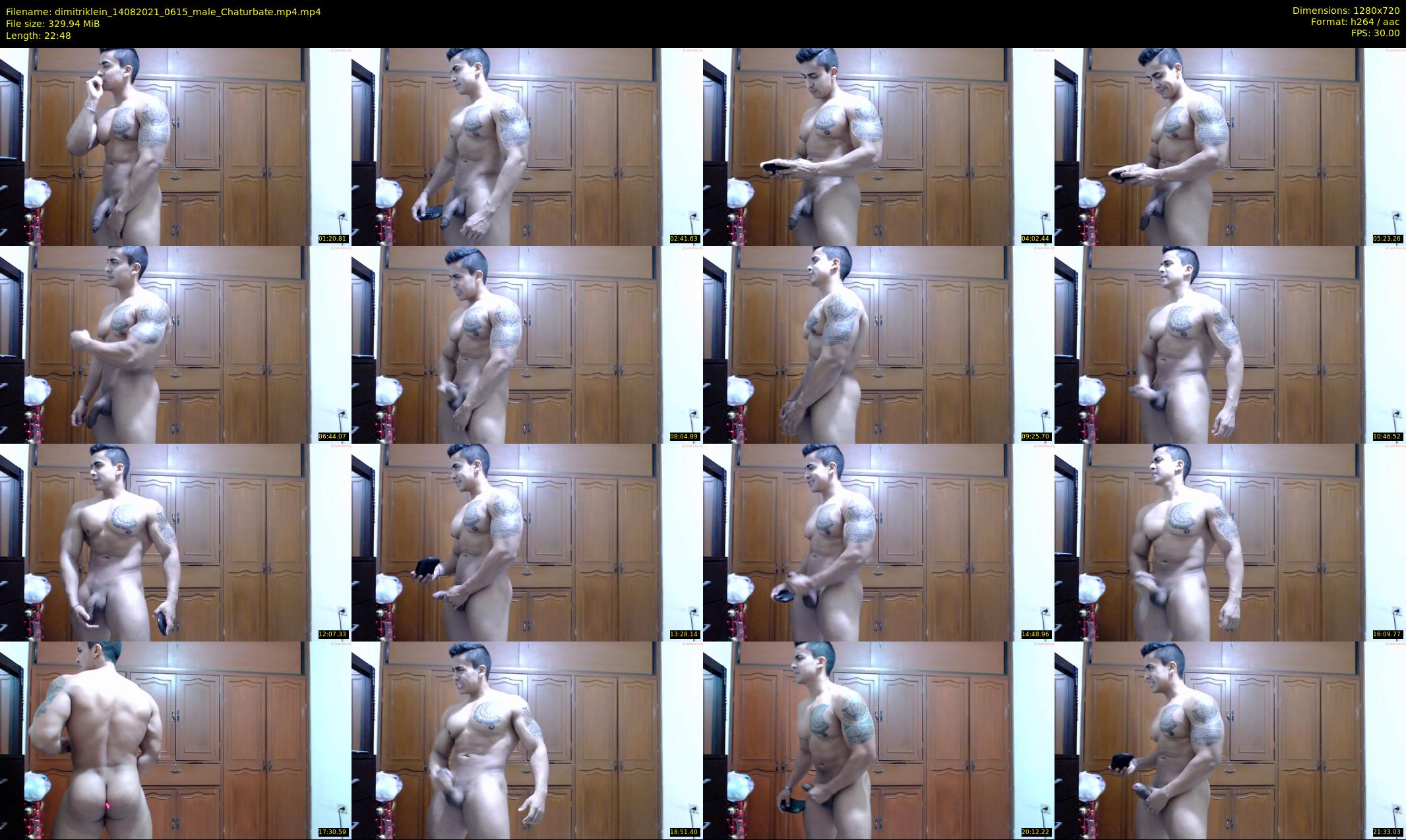 dimitriklein — 23 minute Chaturbate male cam show recording, 720p, Aug 14, 2021