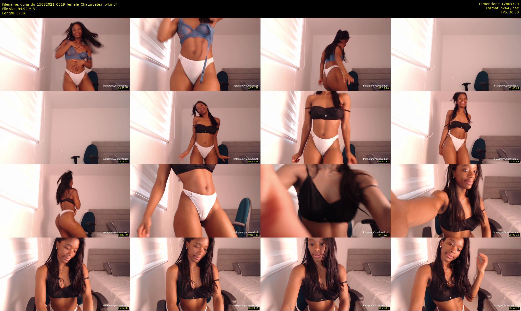 duna_du — 8 minute Chaturbate female cam show recording, 720p, Aug 15, 2021