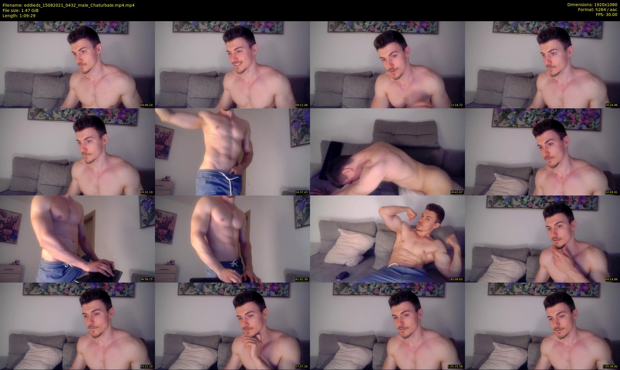 eddieds — 70 minute Chaturbate male cam show recording, 1080p, Aug 15, 2021