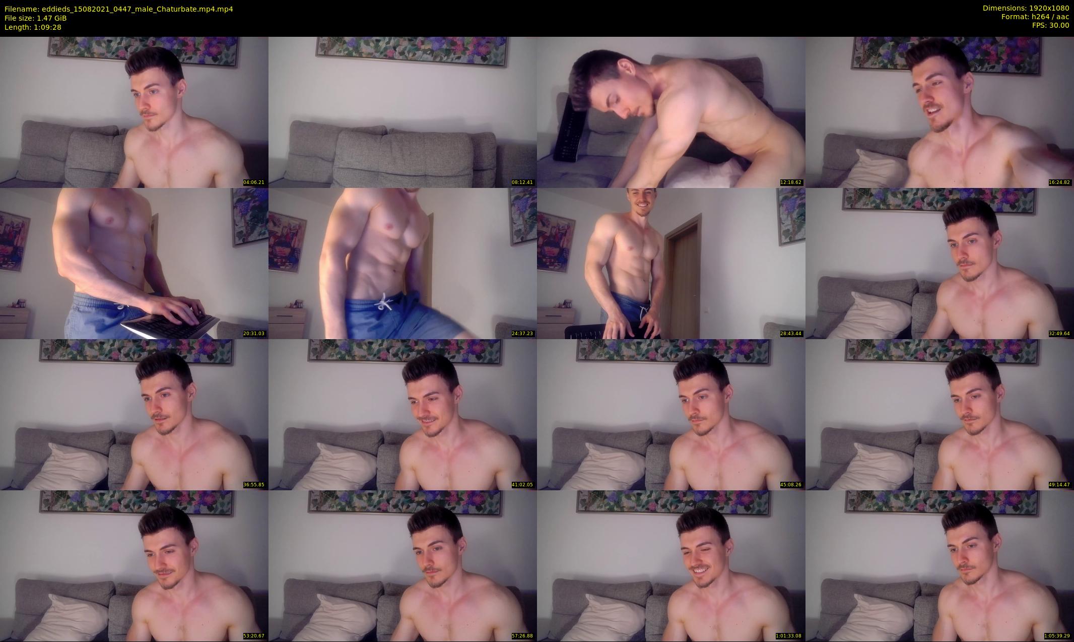 eddieds — 70 minute Chaturbate male cam show recording, 1080p, Aug 15, 2021
