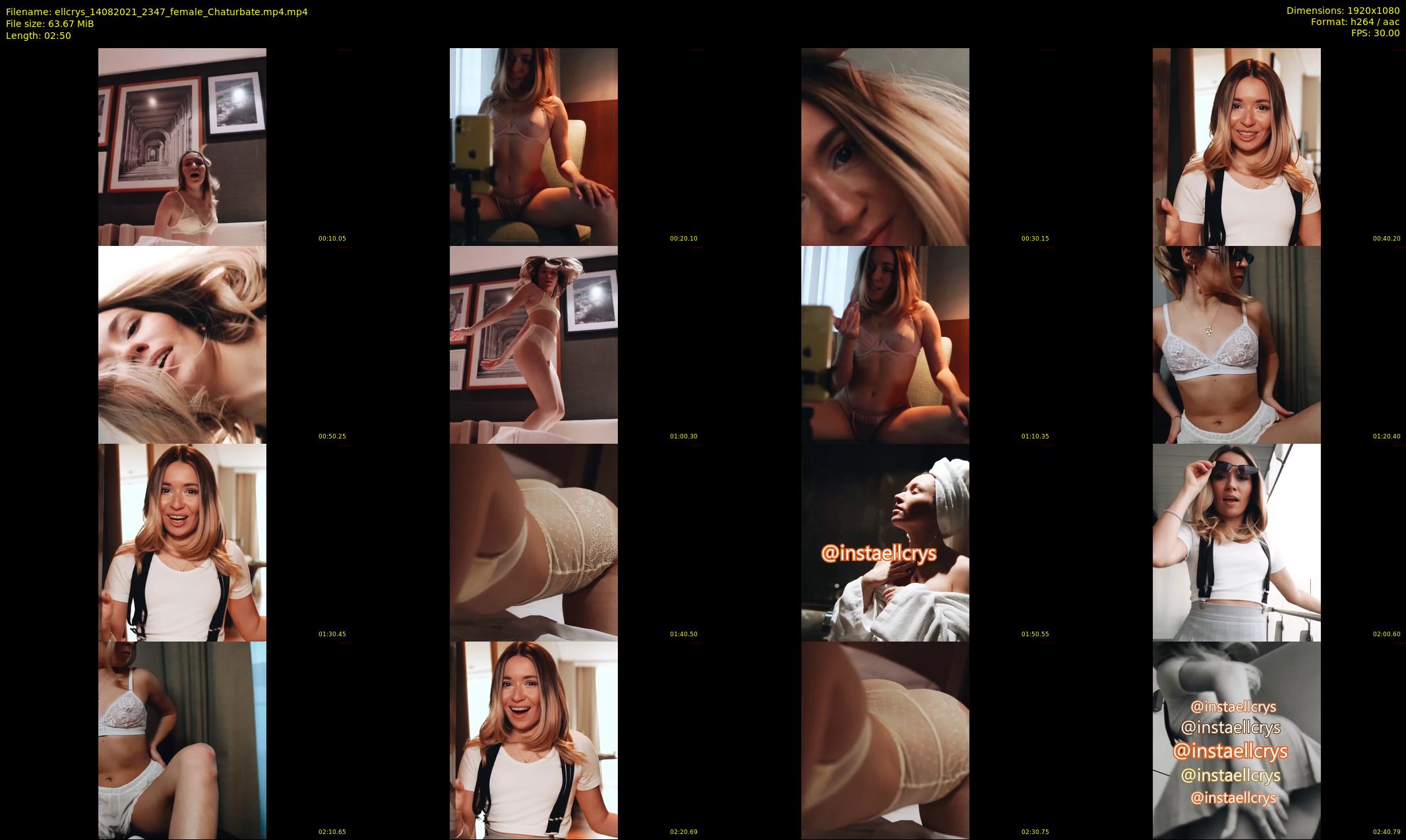 ellcrys — 3 minute Chaturbate couple cam show recording, 1080p, Aug 14, 2021