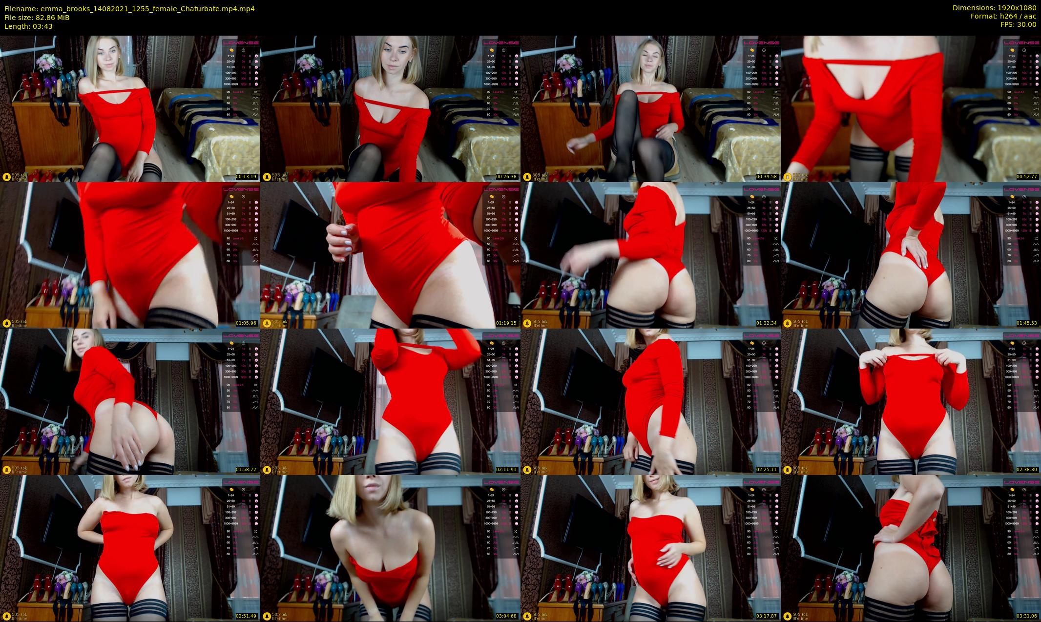 emma_brooks — 4 minute Chaturbate female cam show recording, 1080p, Aug 14, 2021