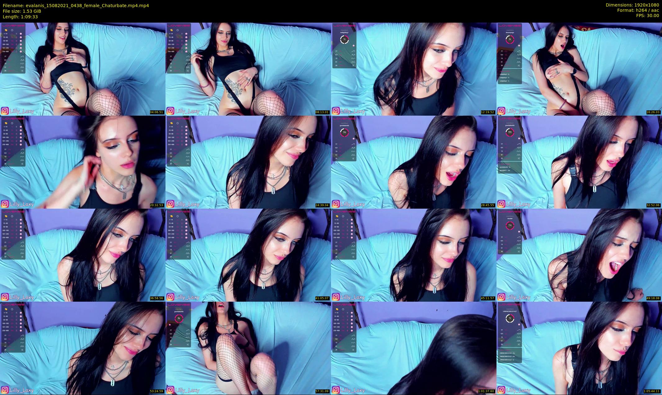 evalanis — 70 minute Chaturbate couple cam show recording, 1080p, Aug 15, 2021