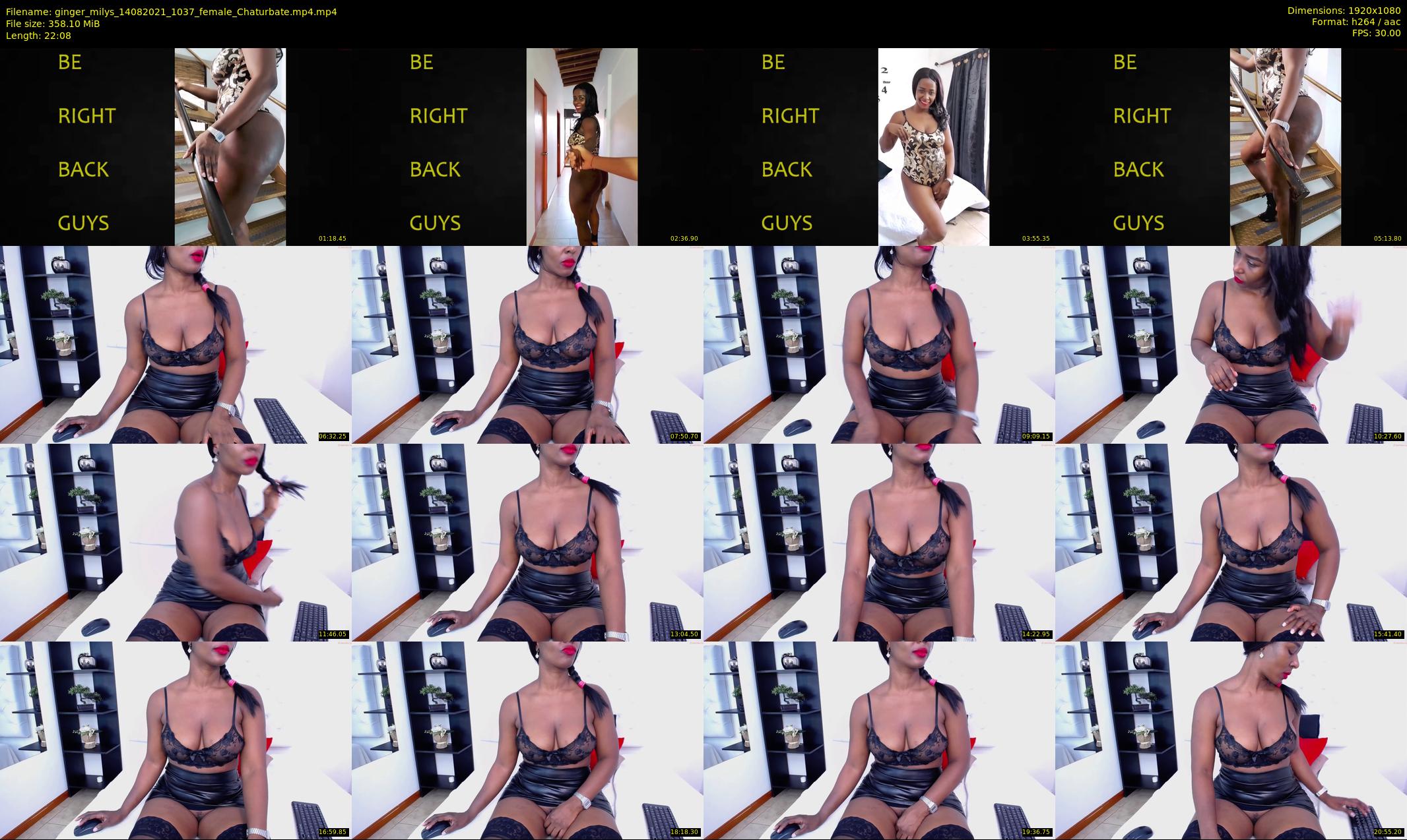 ginger_milys — 23 minute Chaturbate female cam show recording, 1080p, Aug 14, 2021