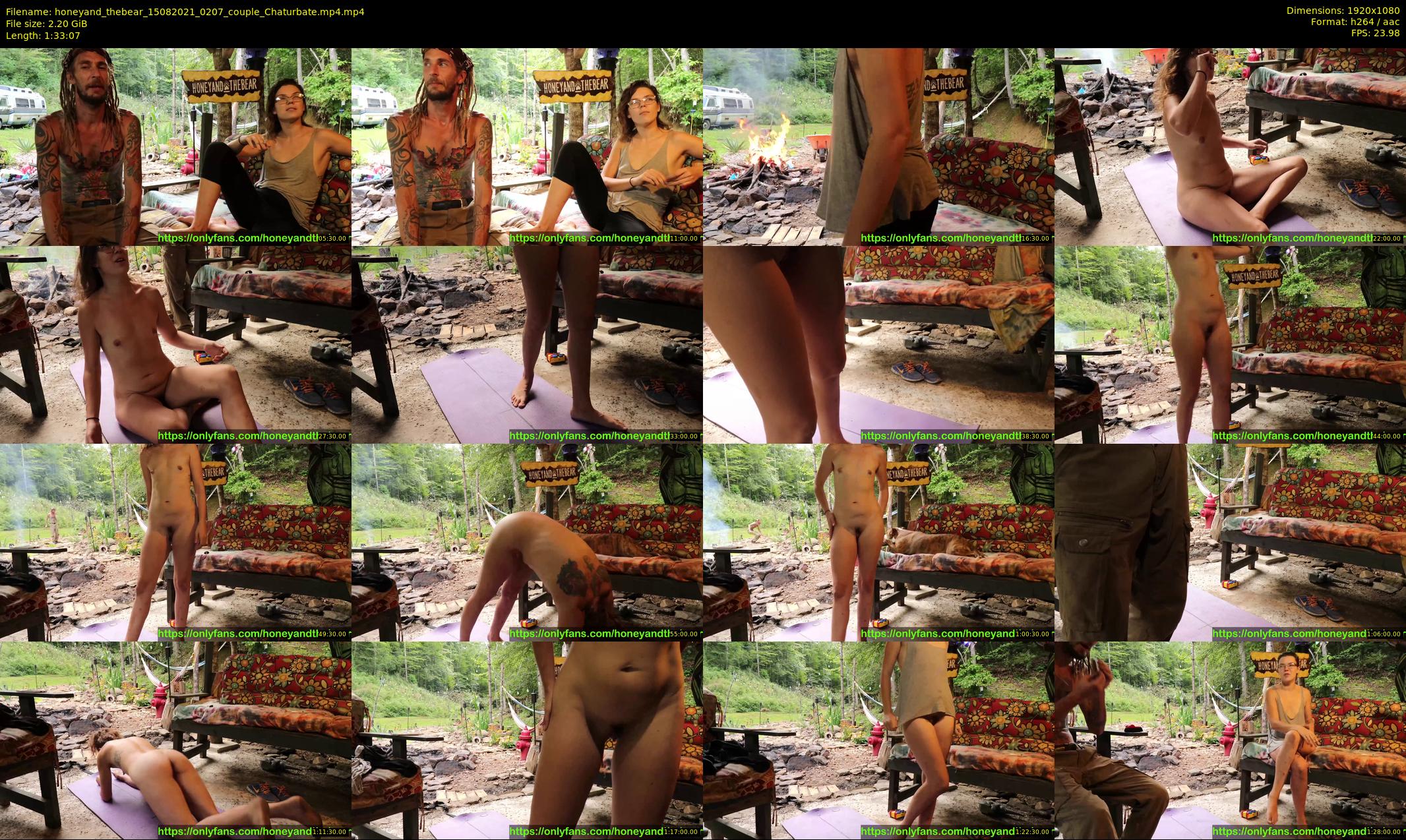 honeyand_thebear — 94 minute Chaturbate couple cam show recording, 1080p, Aug 15, 2021