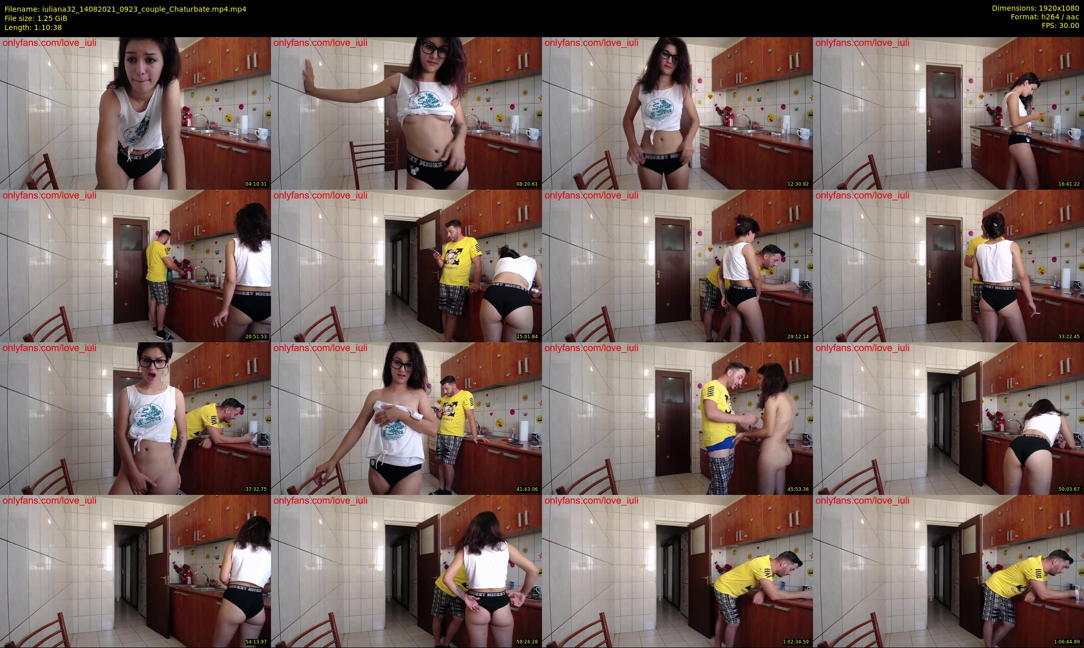 iuliana32 — 71 minute Chaturbate couple cam show recording, 1080p, Aug 14, 2021