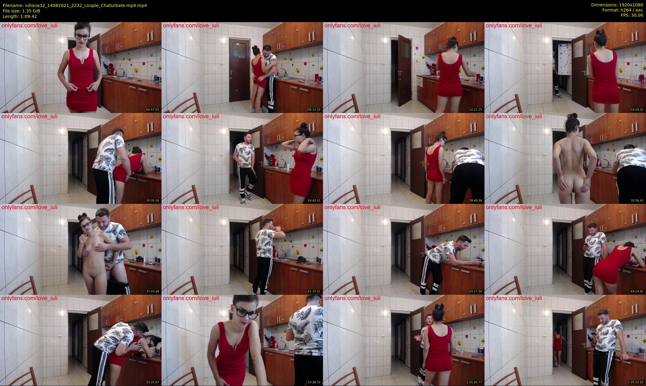 iuliana32 — 70 minute Chaturbate couple cam show recording, 1080p, Aug 14, 2021