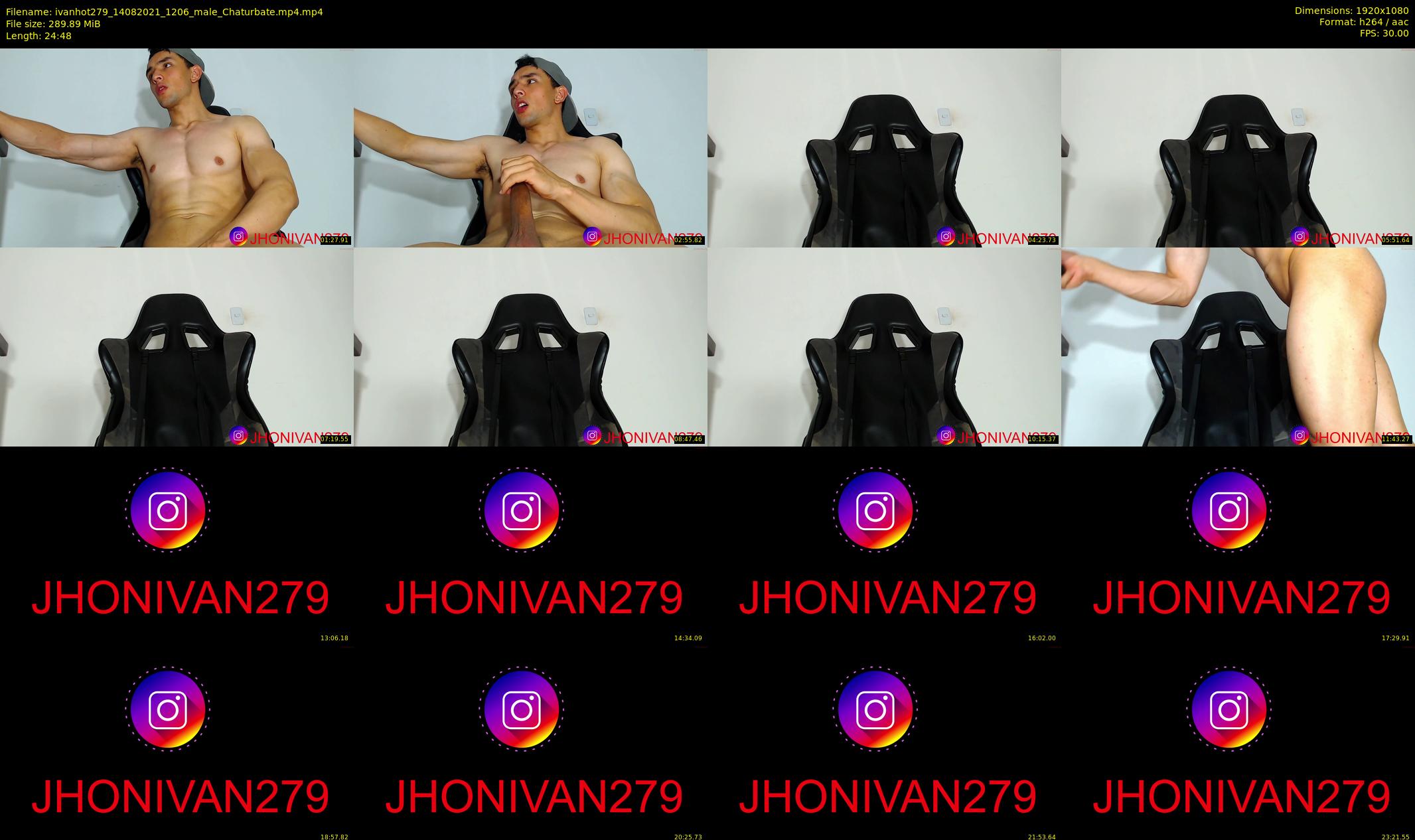 ivanhot279 — 25 minute Chaturbate male cam show recording, 1080p, Aug 14, 2021