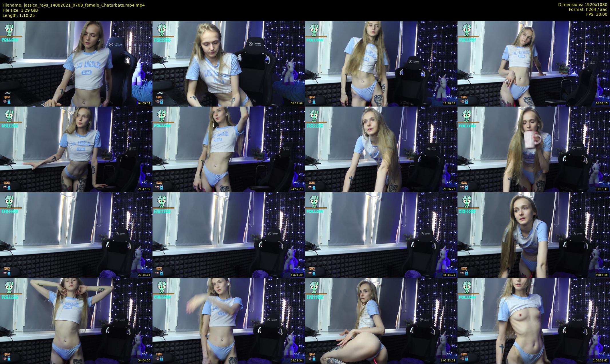 jessica_rays — 71 minute Chaturbate couple cam show recording, 1080p, Aug 14, 2021
