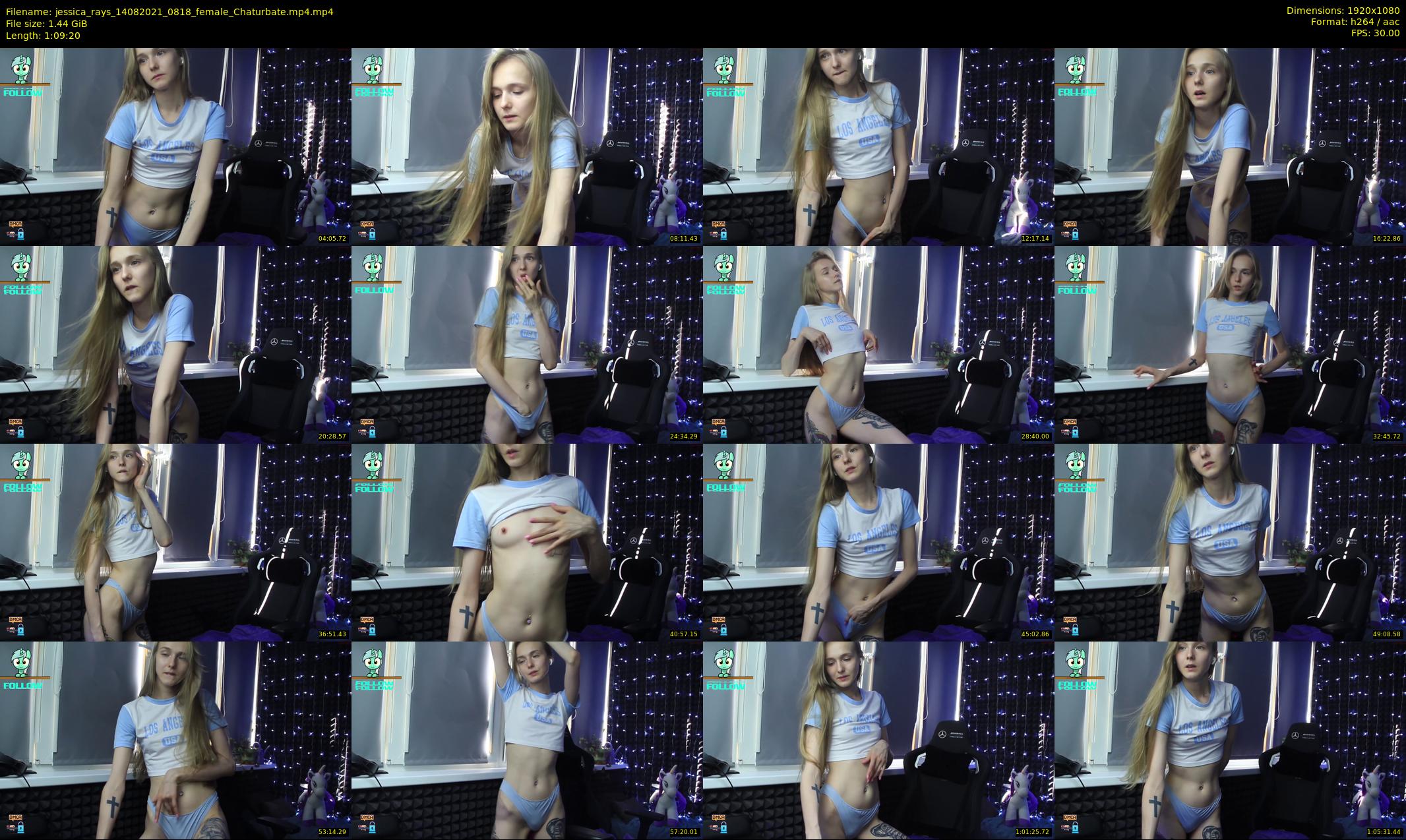 jessica_rays — 70 minute Chaturbate couple cam show recording, 1080p, Aug 14, 2021