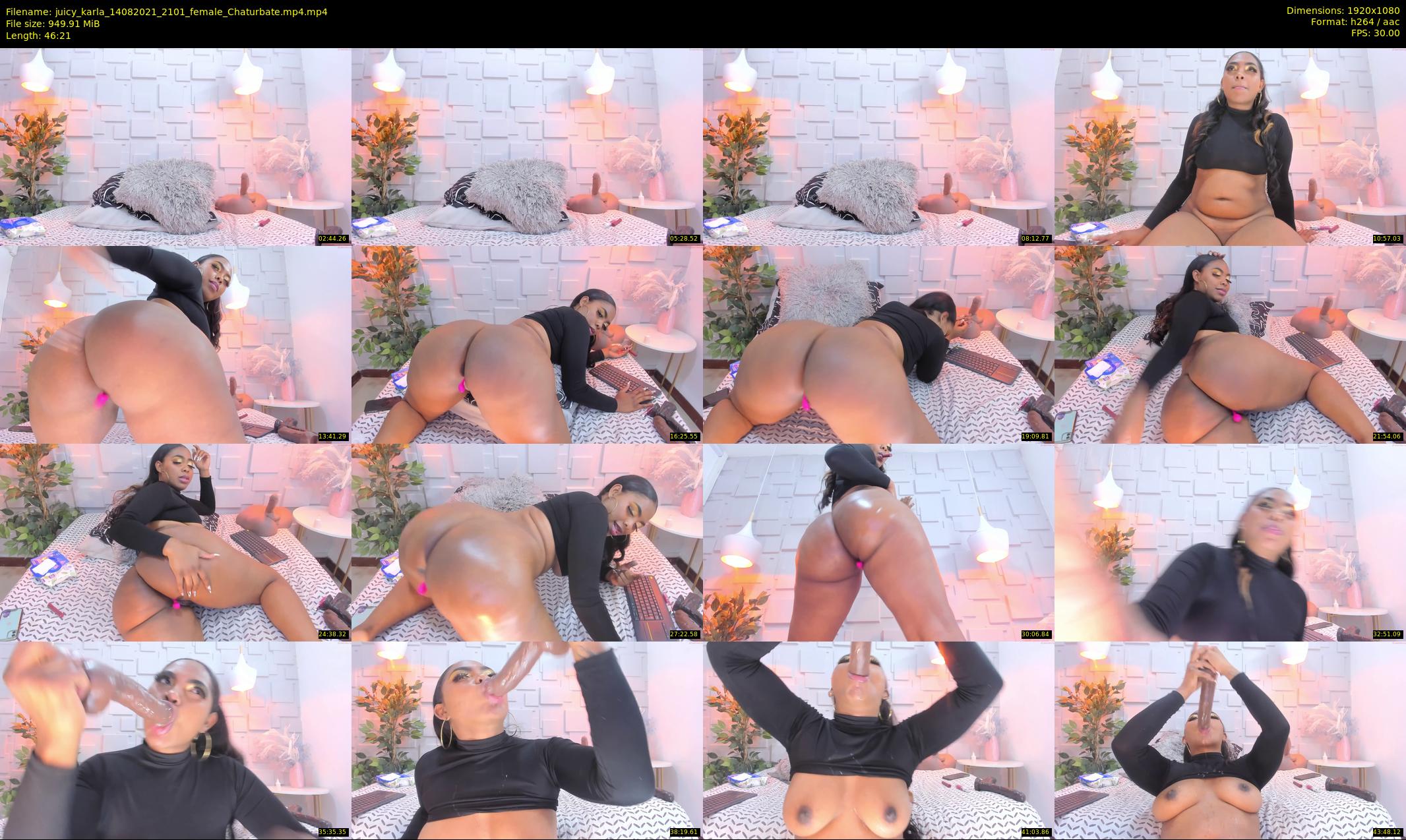 juicy_karla — 47 minute Chaturbate female cam show recording, 1080p, Aug 14, 2021