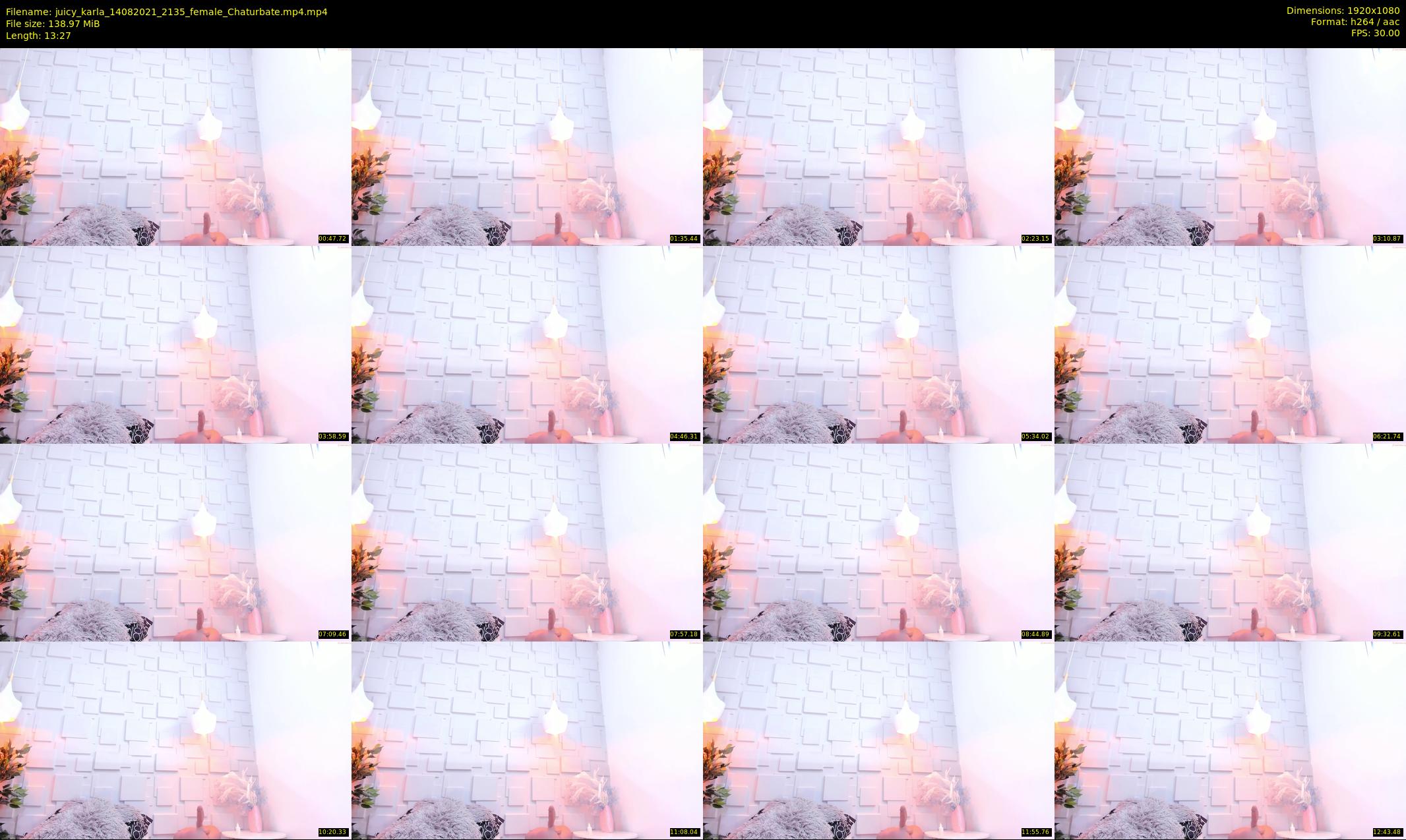 juicy_karla — 14 minute Chaturbate female cam show recording, 1080p, Aug 14, 2021