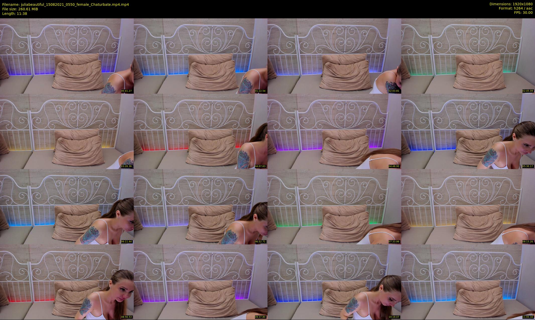 juliabeautiful — 12 minute Chaturbate female cam show recording, 1080p, Aug 15, 2021
