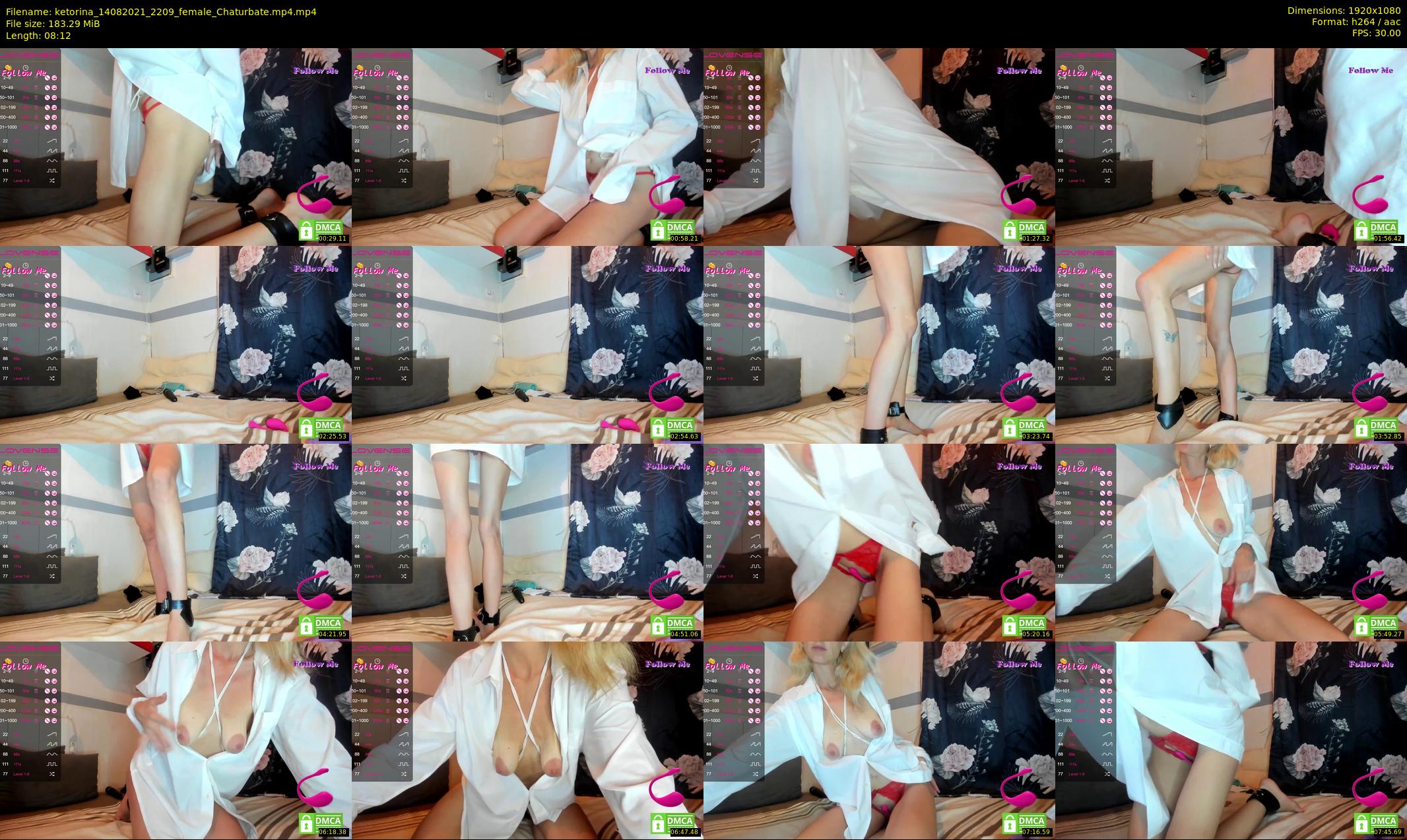 ketorina — 9 minute Chaturbate female cam show recording, 1080p, Aug 14, 2021