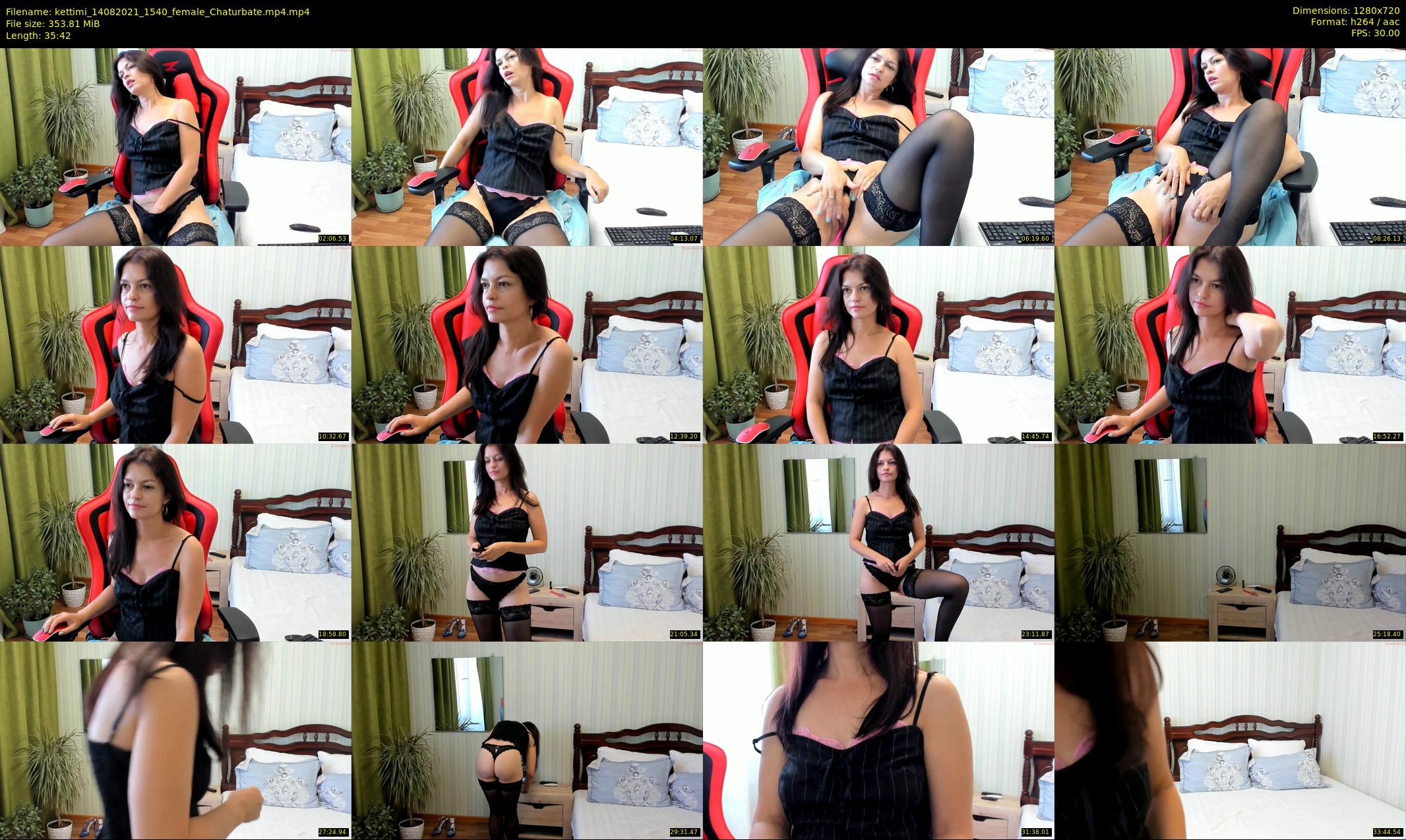 kettimi — 36 minute Chaturbate female cam show recording, 720p, Aug 14, 2021