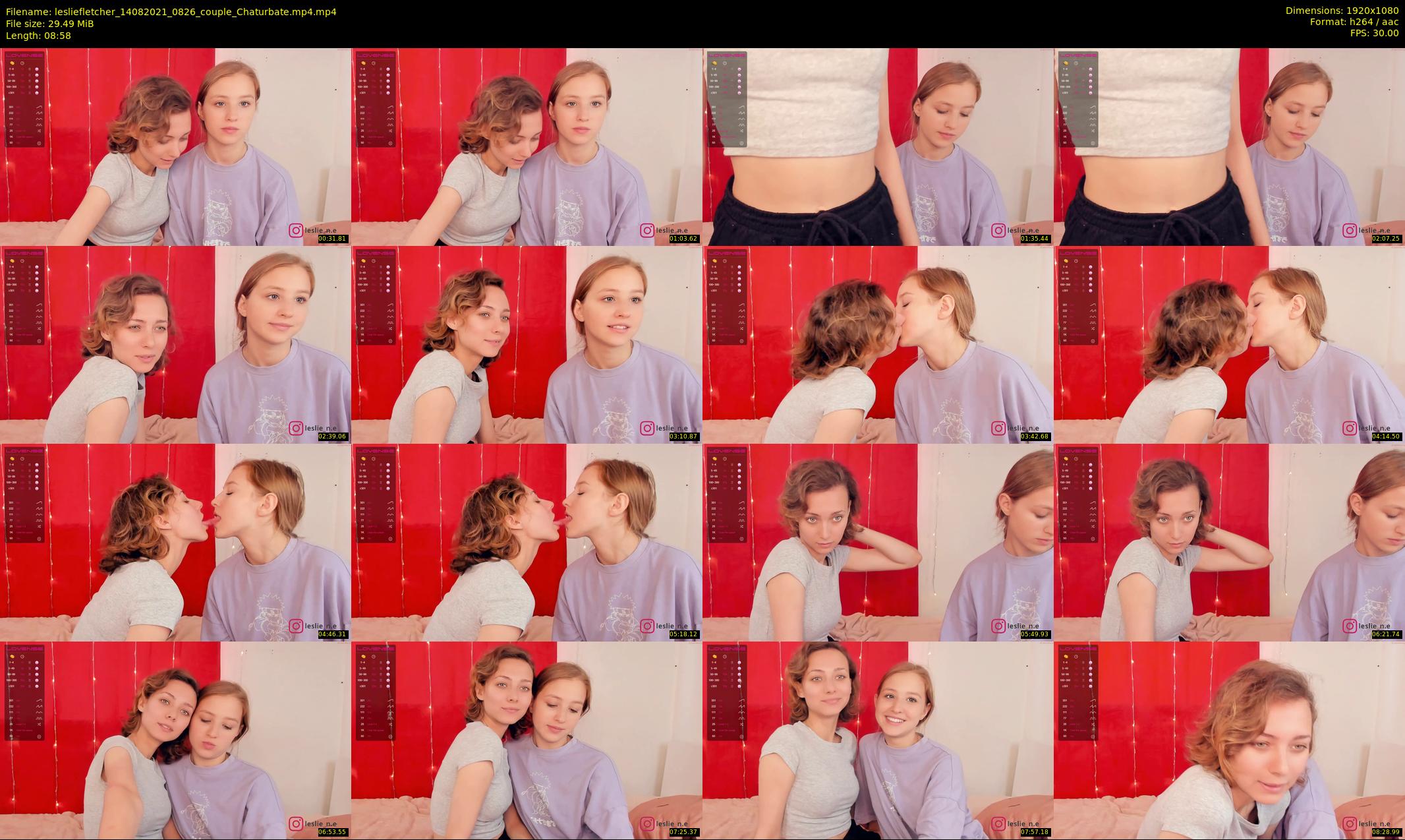 lesliefletcher — 9 minute Chaturbate couple cam show recording, 1080p, Aug 14, 2021