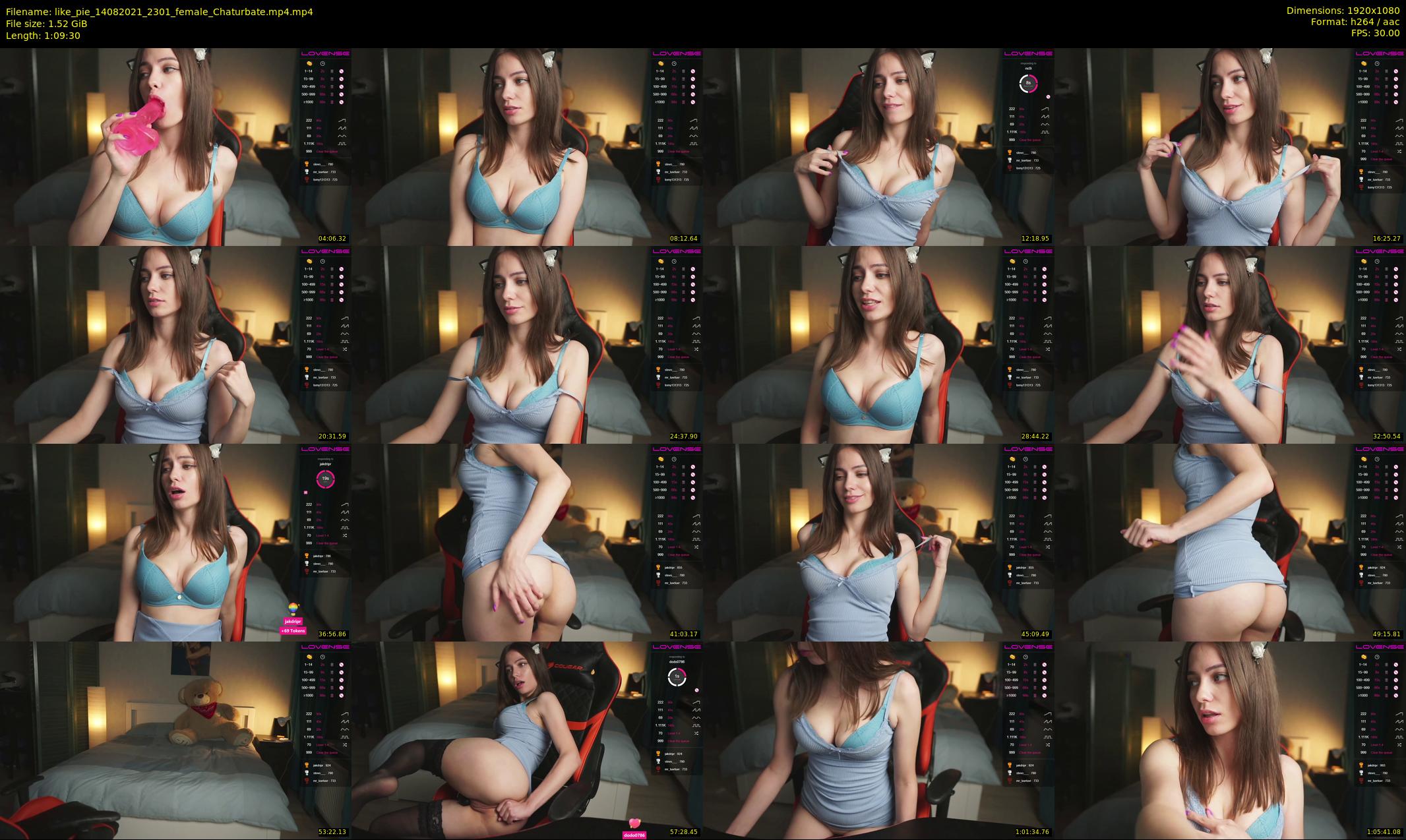 like_pie — 70 minute Chaturbate couple cam show recording, 1080p, Aug 14, 2021